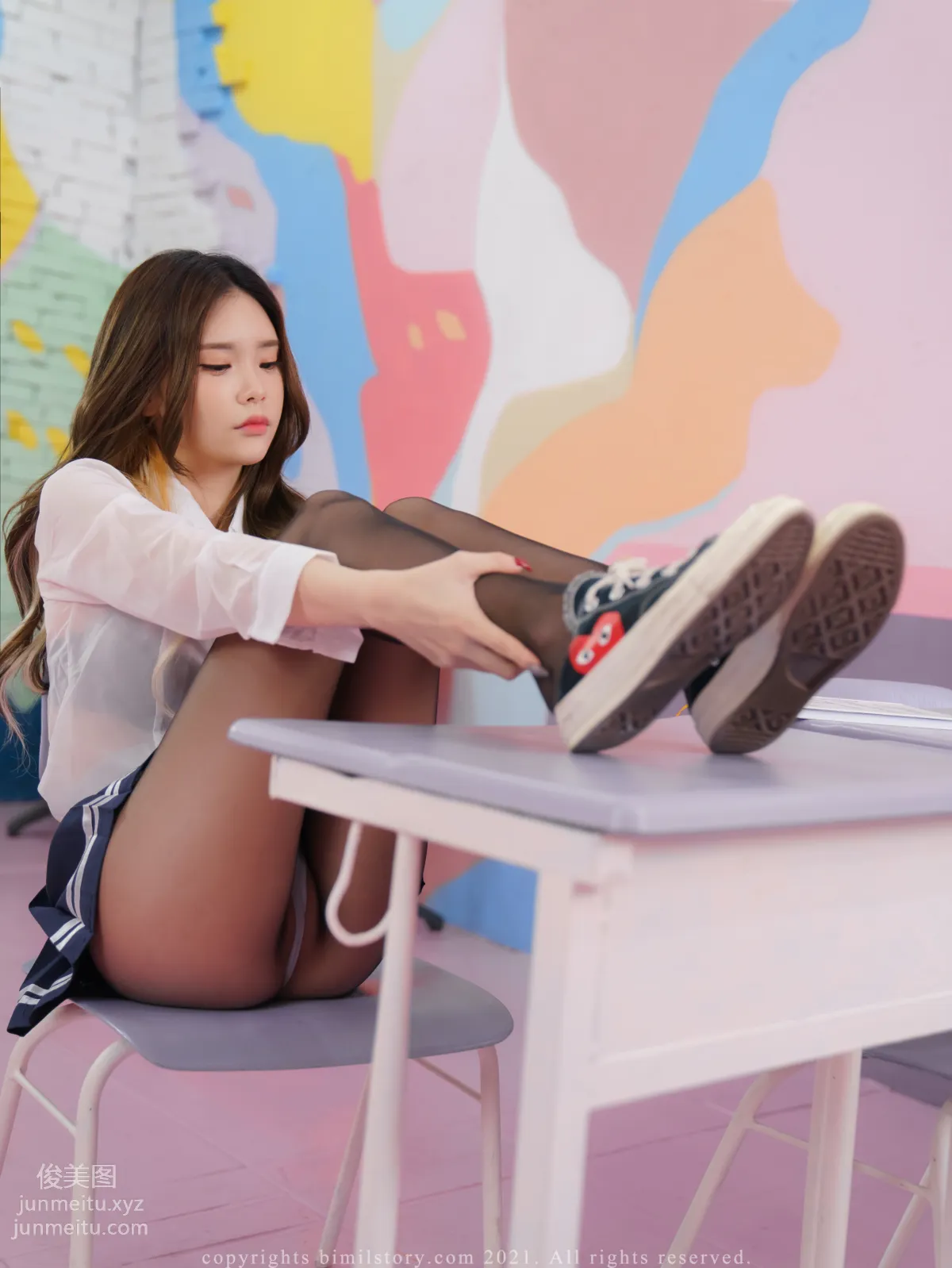 033.[Bimilstory] Yuka is in Secret Class VOL.02 Yuka(유카) [89P] page 50