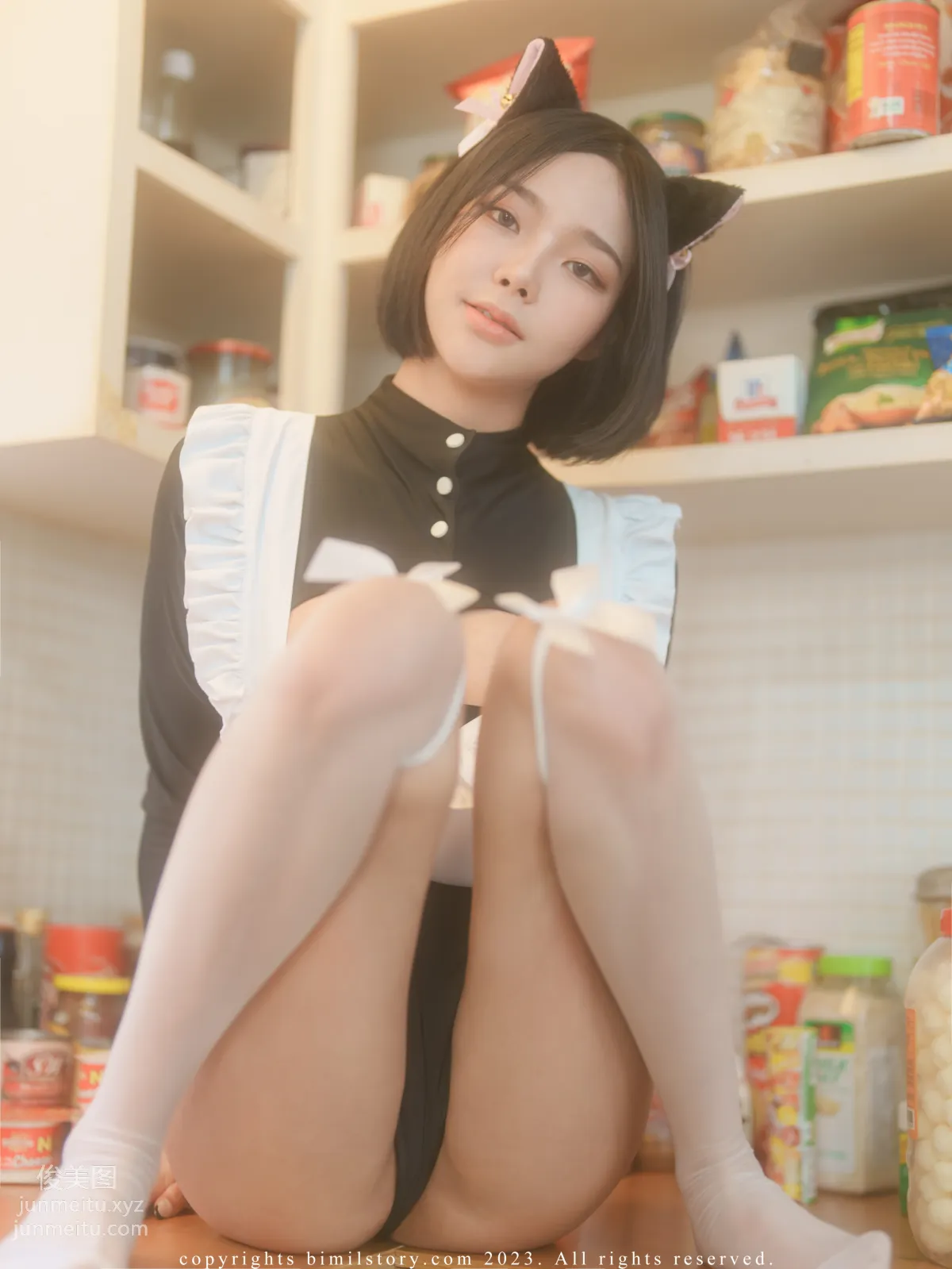 [Bimilstory] Mina (민아) Vol.25 - Black Cat Mina [115P] page 61