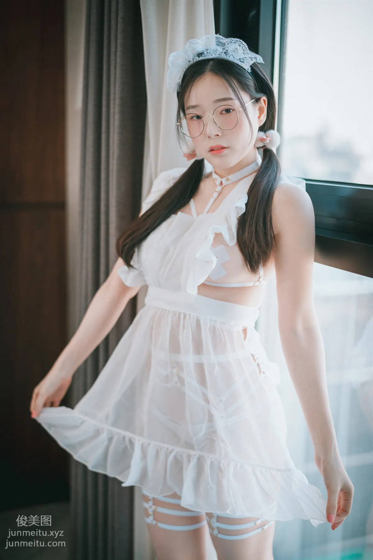221.[DJAWA] Pia - Sheer Chiffon Apron[66P] page 21