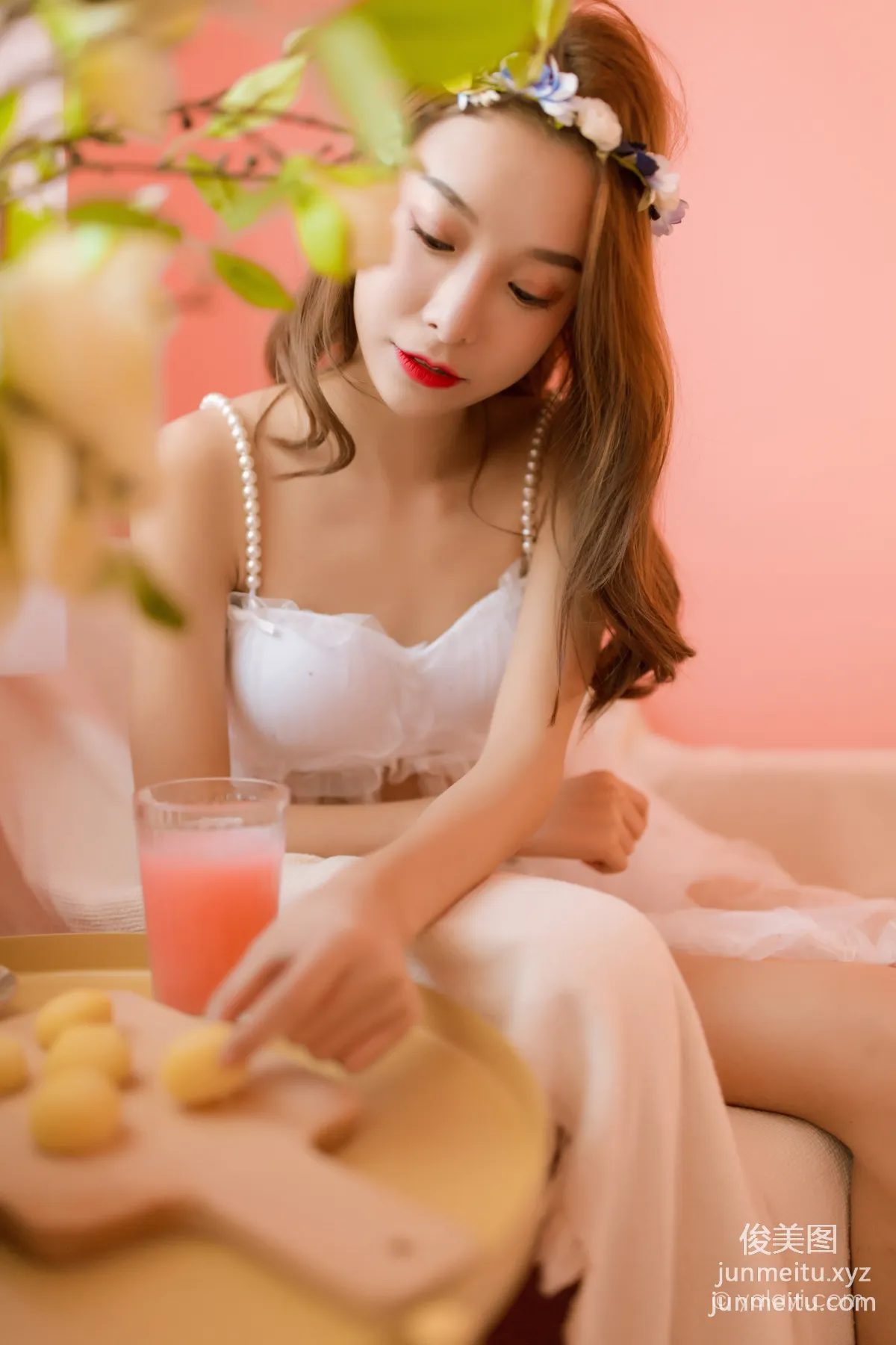 [YALAYI雅拉伊]2021.06.24 NO.810 粉色少女 微微 page 23