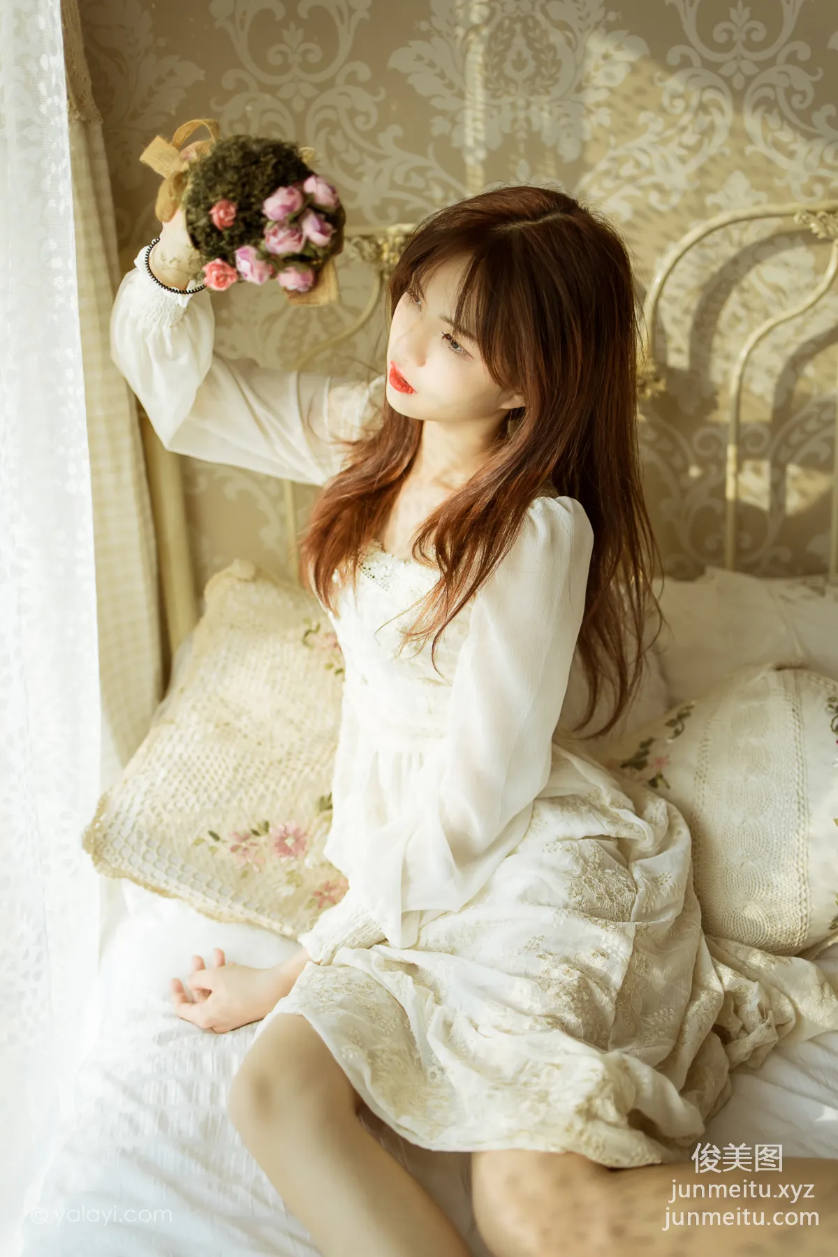[YALAYI雅拉伊]2021.11.29 NO.871 花白裙 茹莎 page 38