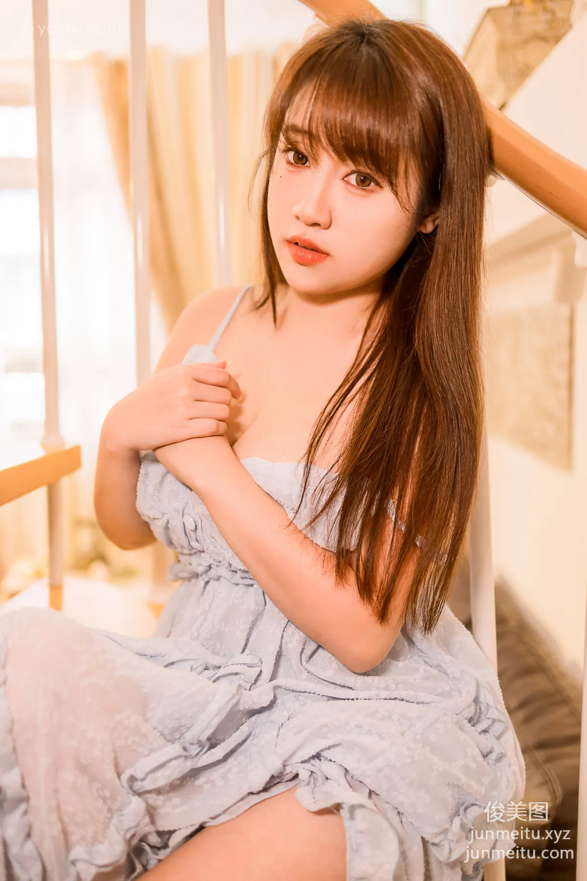 [YALAYI雅拉伊] 2022.12.30 NO.994 蓝色妖姬 虞艺 page 26