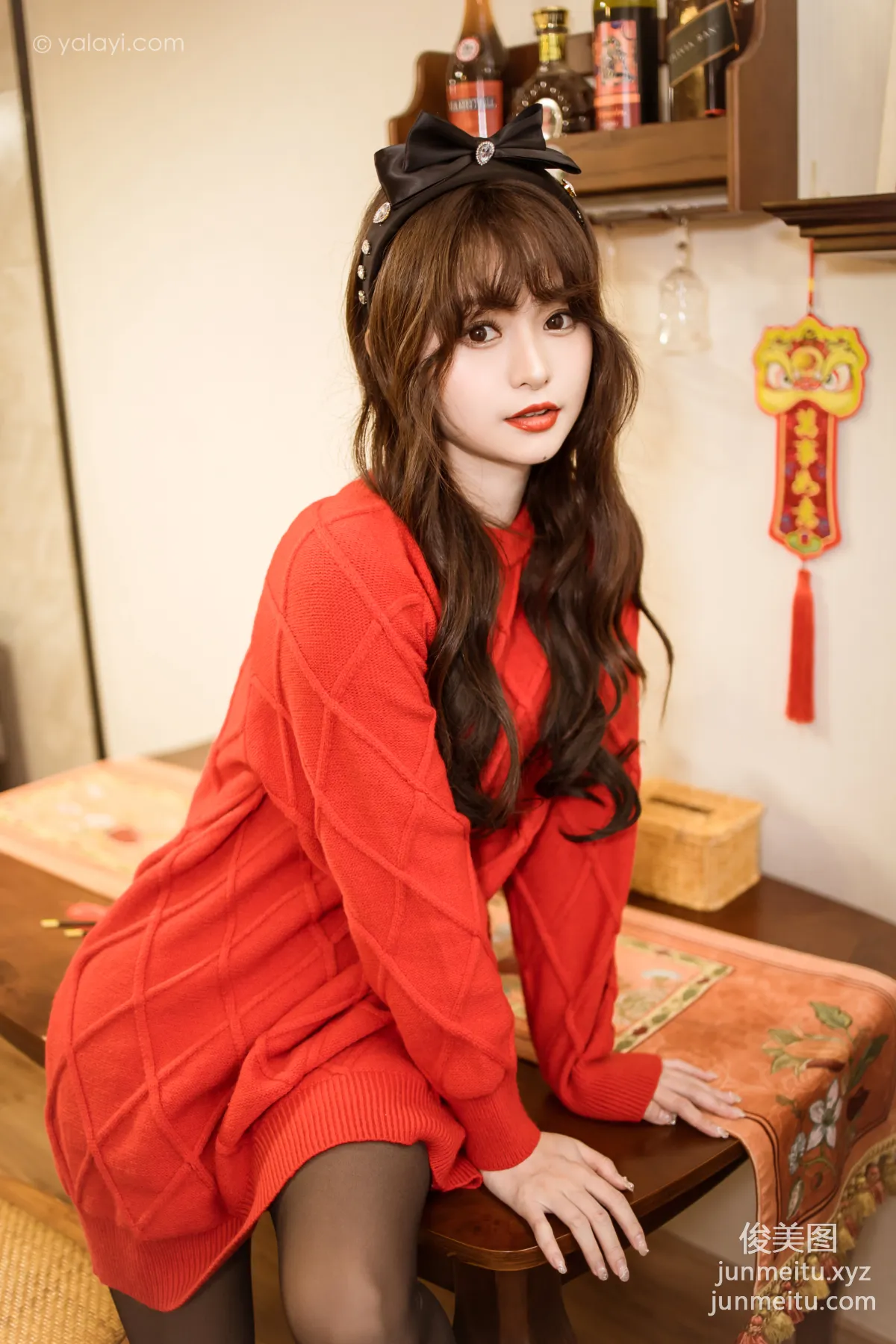 [YALAYI雅拉伊] 2023.01.19 NO.1000 穿上你送的红毛衣 小亭 page 42