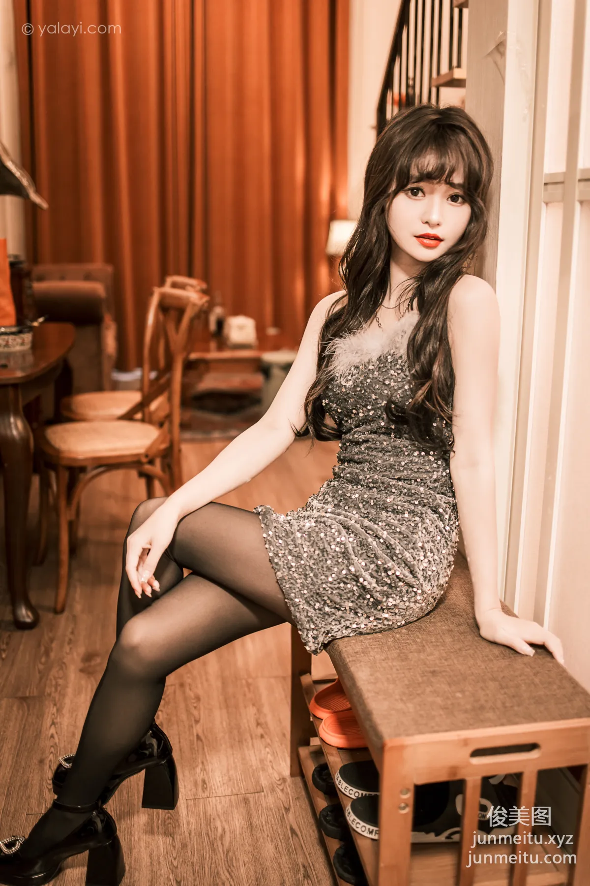 [YALAYI雅拉伊] 2023.05.02 NO.1023 优雅的小黑裙 小亭 page 32