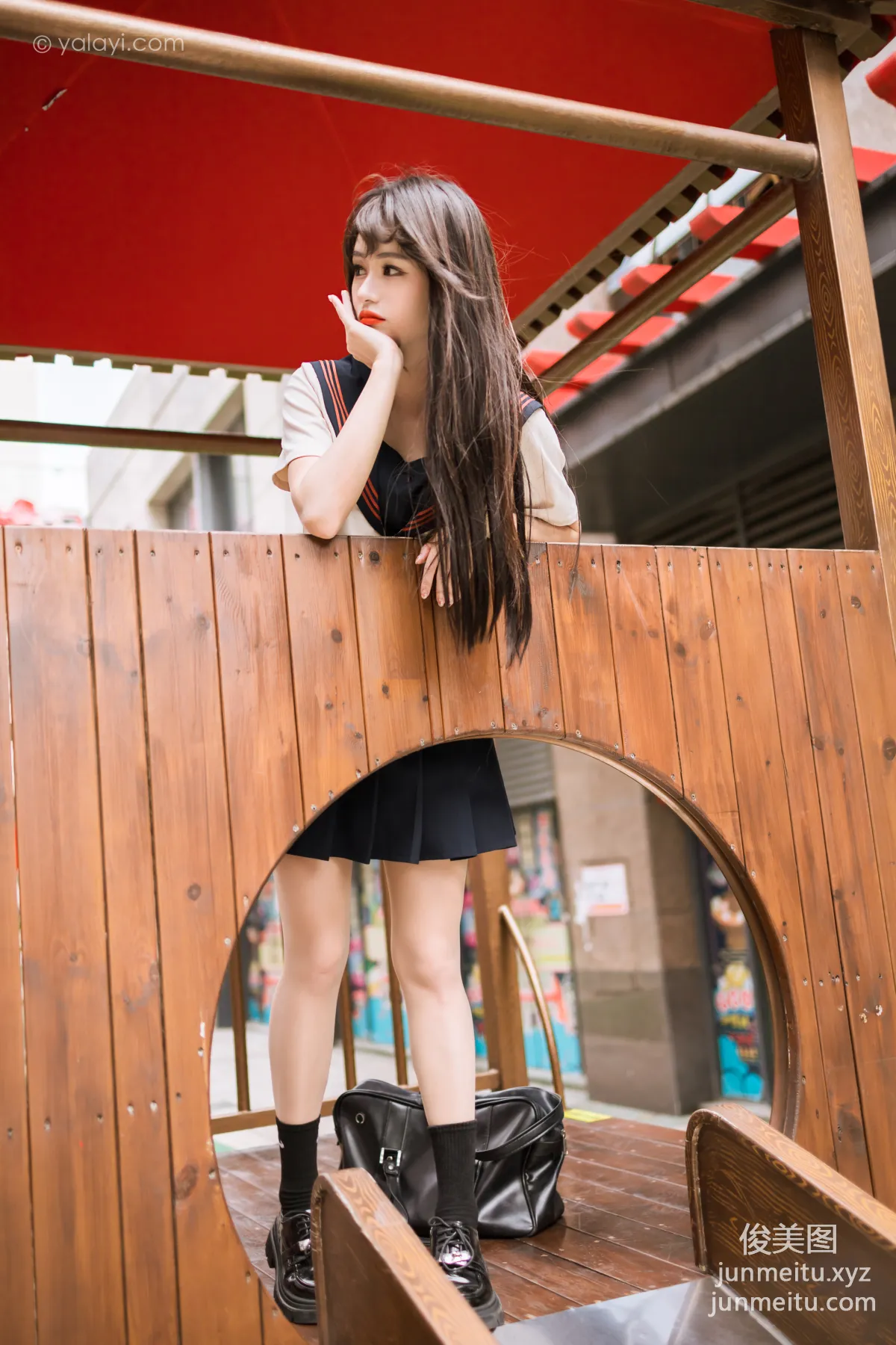 [YALAYI雅拉伊] 2023.06.19 NO.1041 jk制服 小亭 page 48
