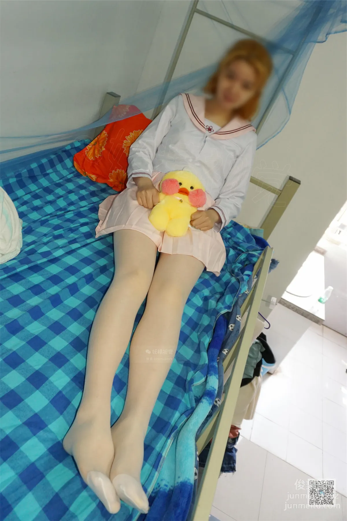 妖精视觉 NO.035 布布 宿舍的丝袜少女 [37P] page 19