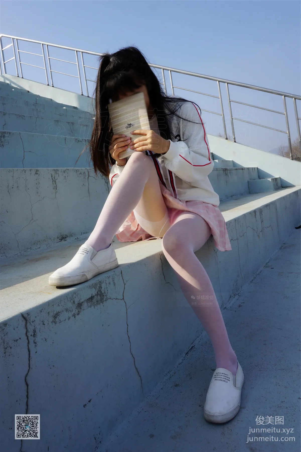 妖精视觉 NO.054 妮妮 天台白丝 [74P] page 55