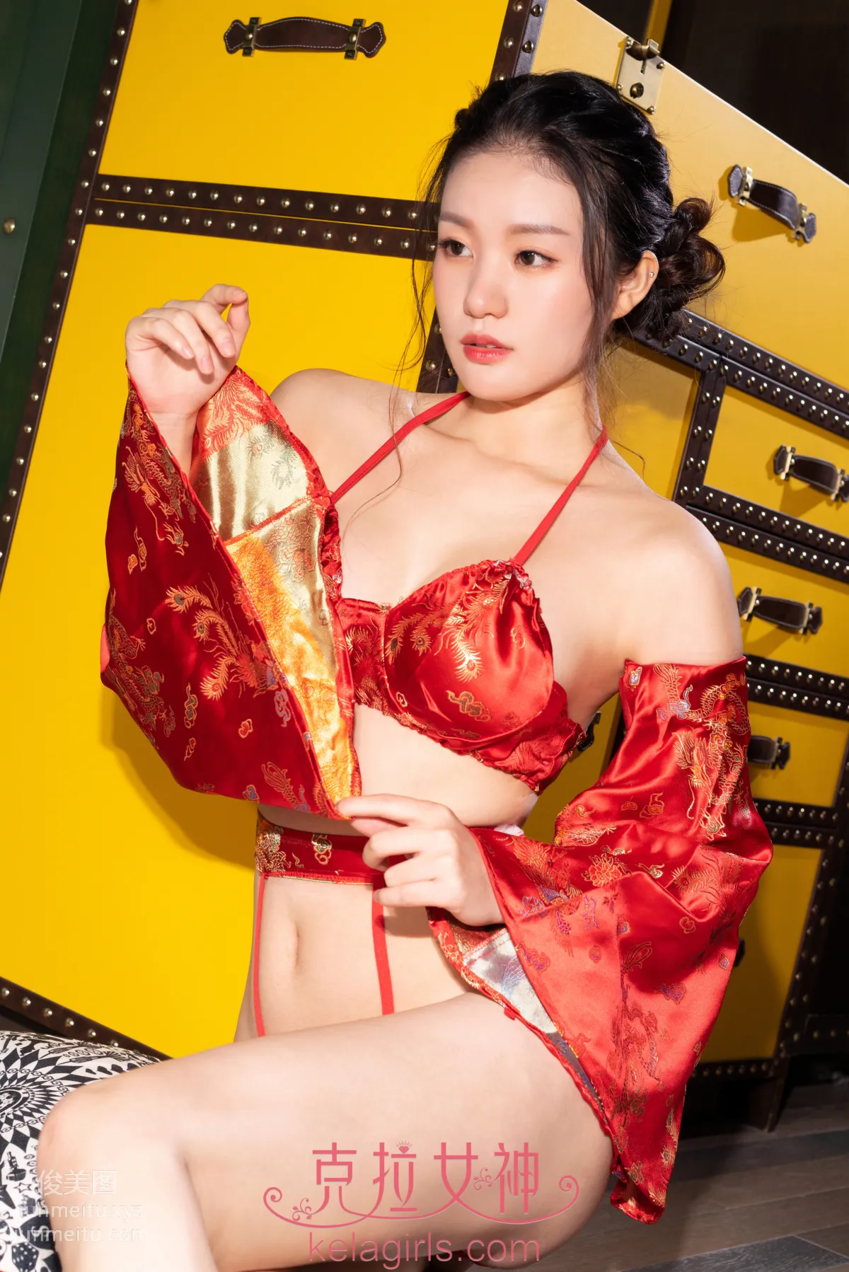 [KeLaGirls克拉女神] 2019.02.05《铺红叠翠》宋黛 page 13