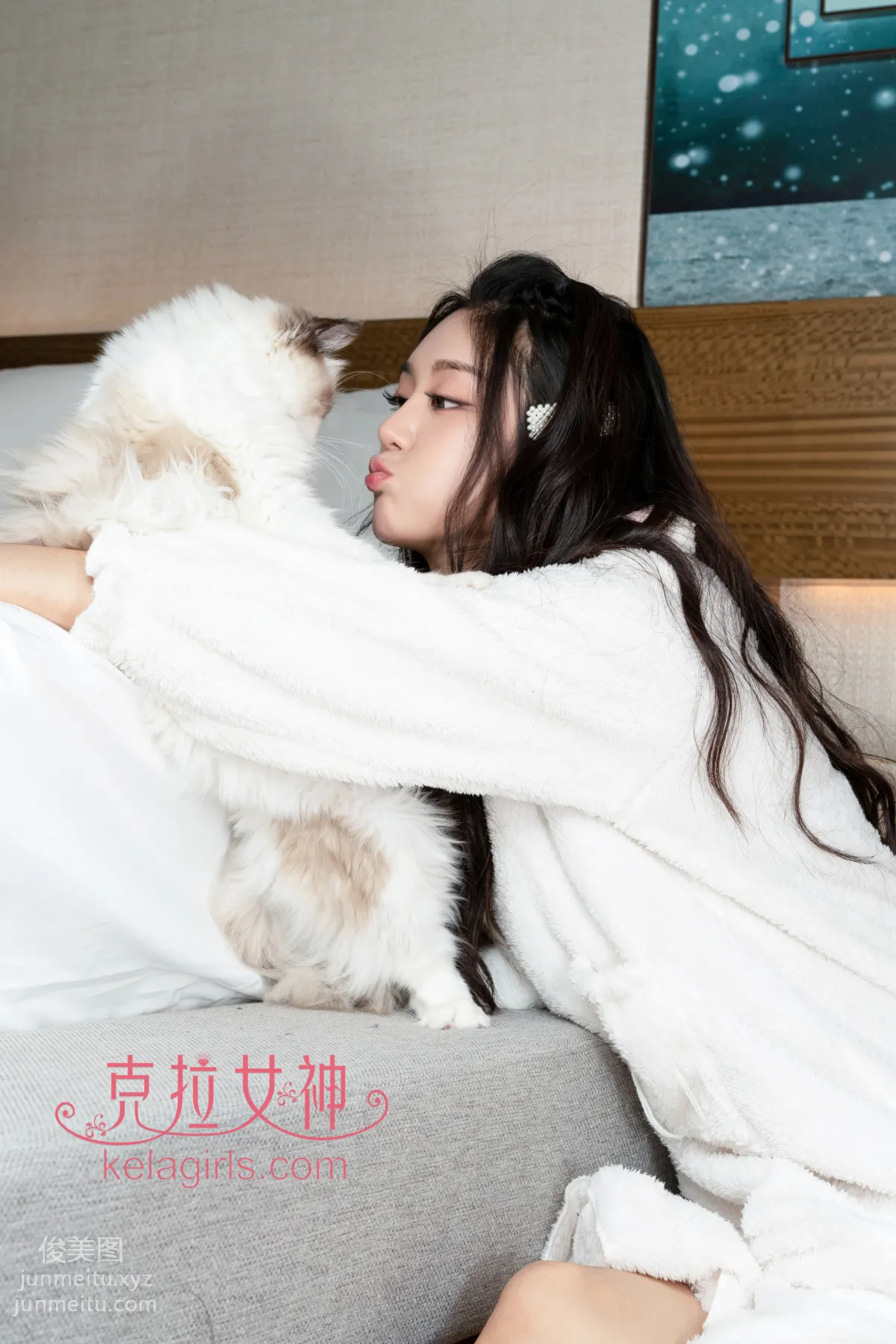 [KeLaGirls克拉女神] 2019.03.11《她与她的猫》汤怡 page 12