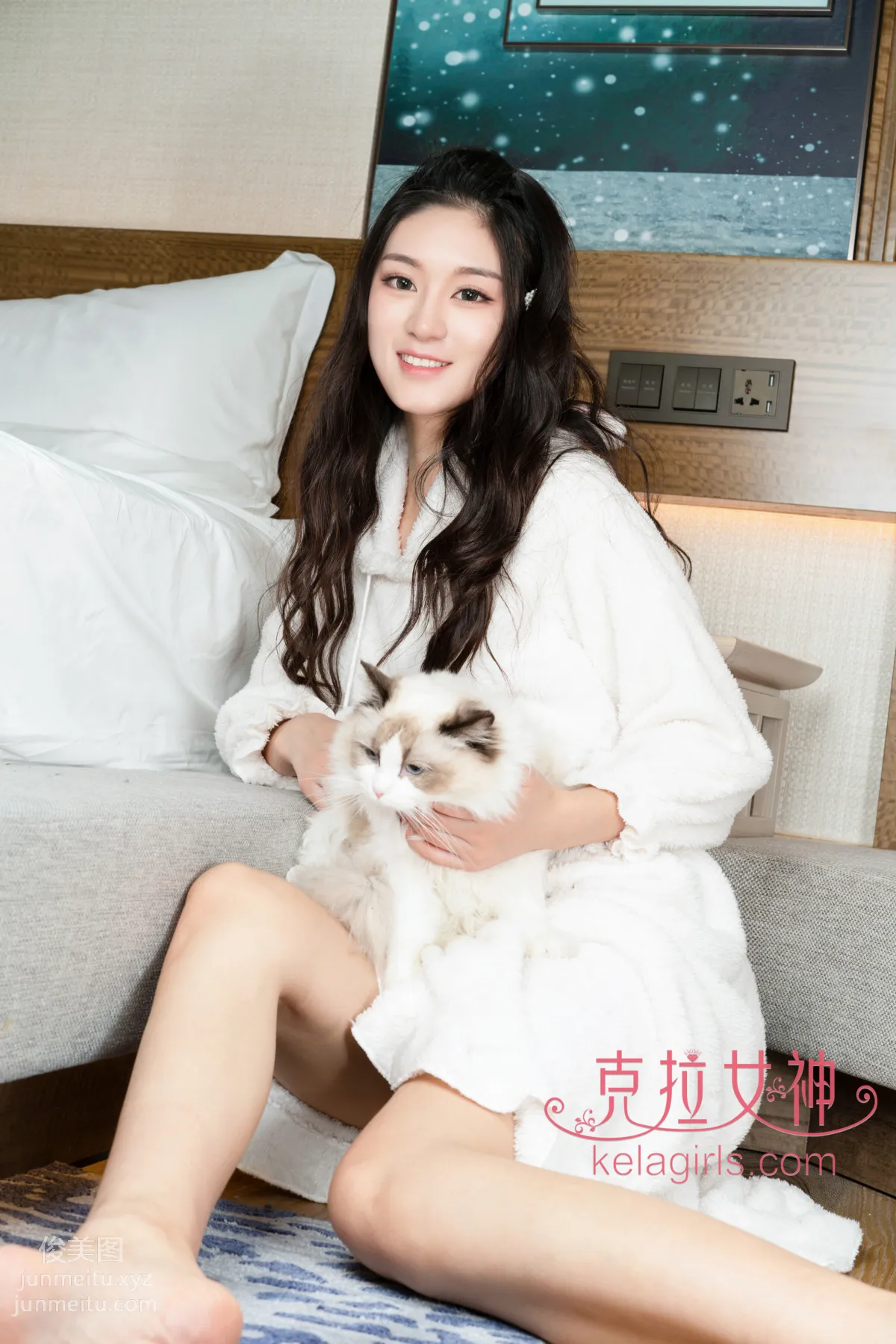 [KeLaGirls克拉女神] 2019.03.11《她与她的猫》汤怡 page 9
