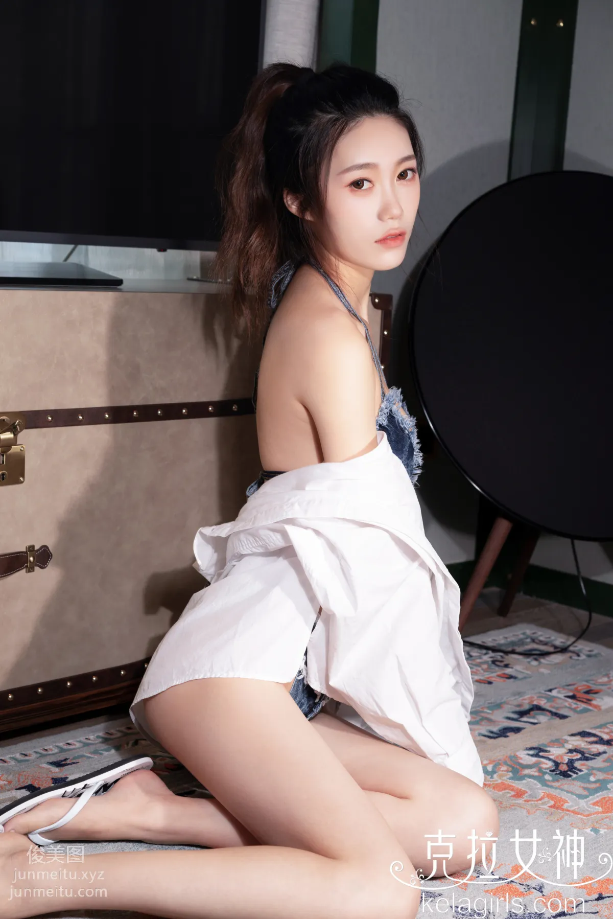 [KeLaGirls克拉女神] 2019.04.07《情迷人字拖》西景 page 2