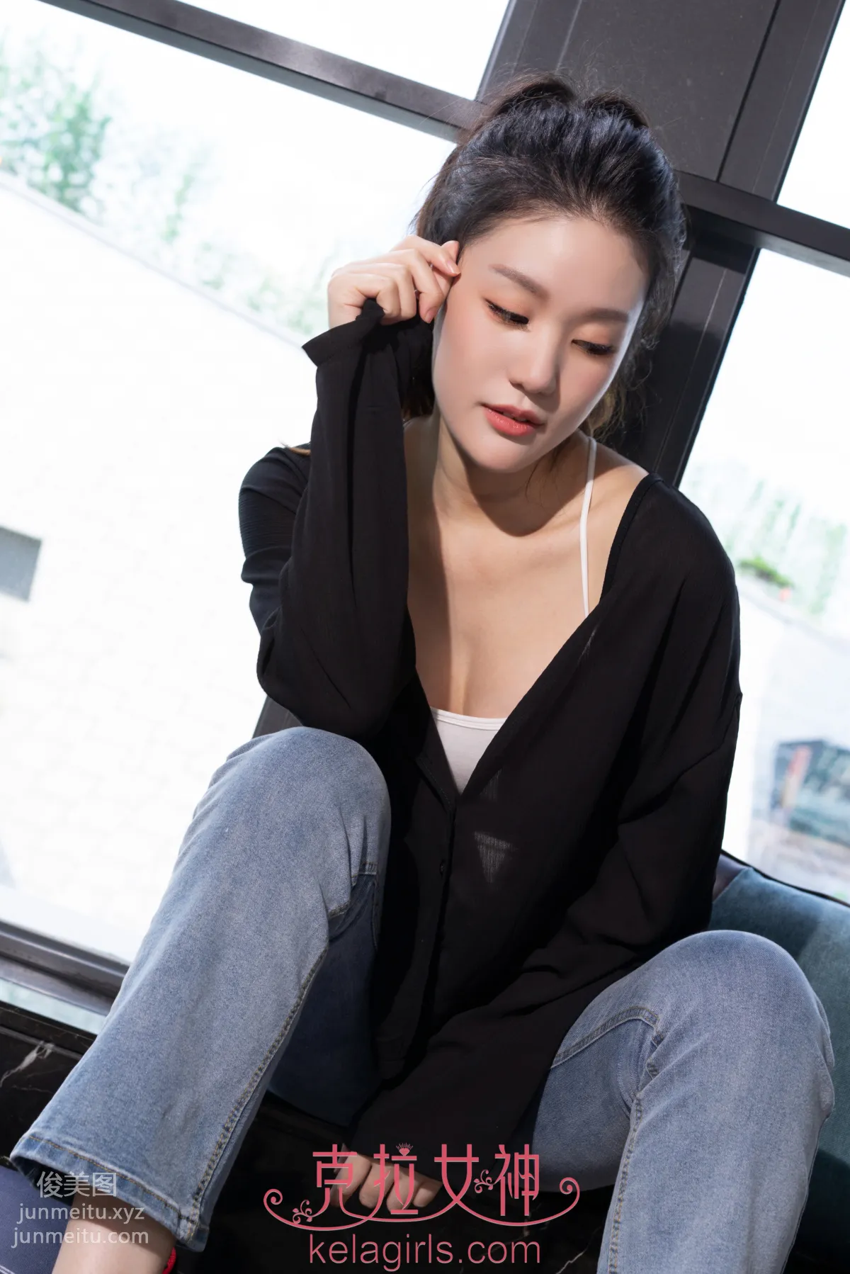 [KeLaGirls克拉女神] 2019.04.22《超低腰牛仔》宋黛 page 3
