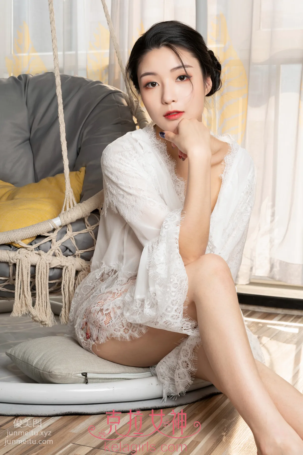 [KeLaGirls克拉女神] 2019.04.24《玉峰挺拔》雅楠 page 3