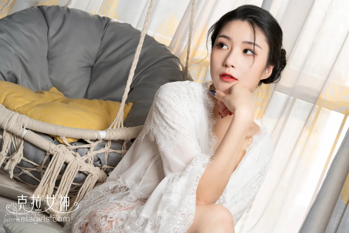 [KeLaGirls克拉女神] 2019.04.24《玉峰挺拔》雅楠 page 4