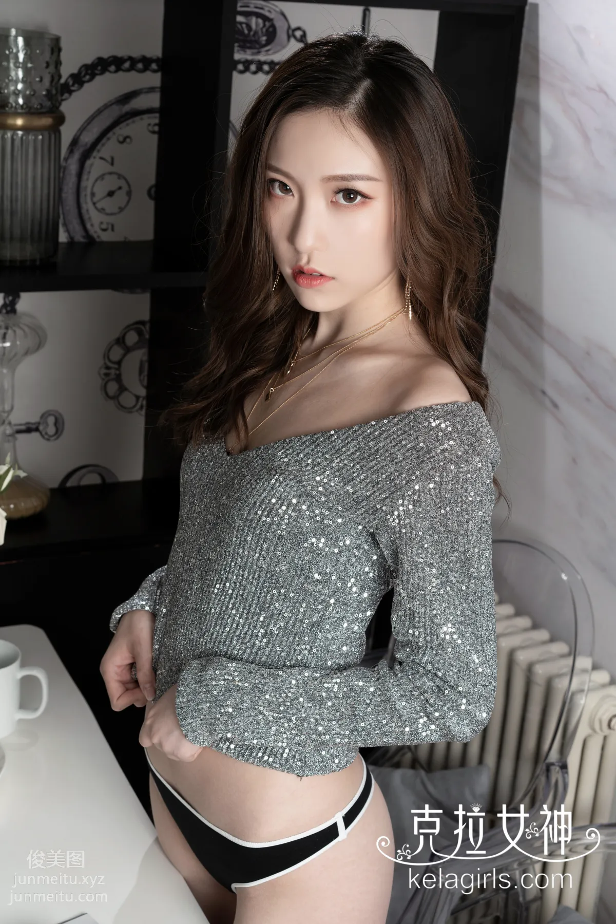 [KeLaGirls克拉女神] 2019.06.03《银装小翘臀》芊芊 page 19