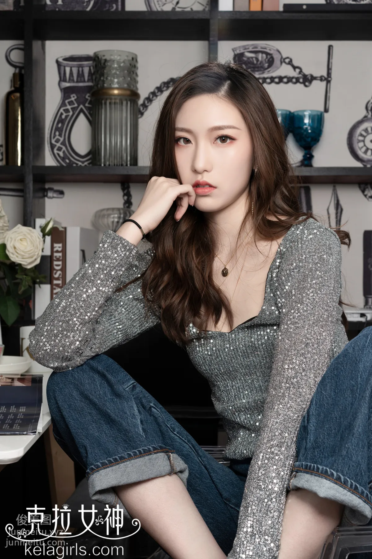 [KeLaGirls克拉女神] 2019.06.03《银装小翘臀》芊芊 page 7