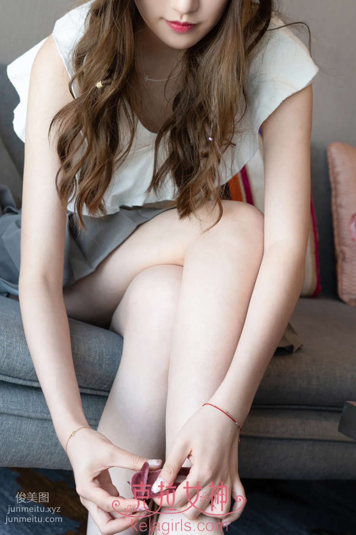 [KeLaGirls克拉女神] 2019.10.04《玉腿横陈》芊芊 page 11
