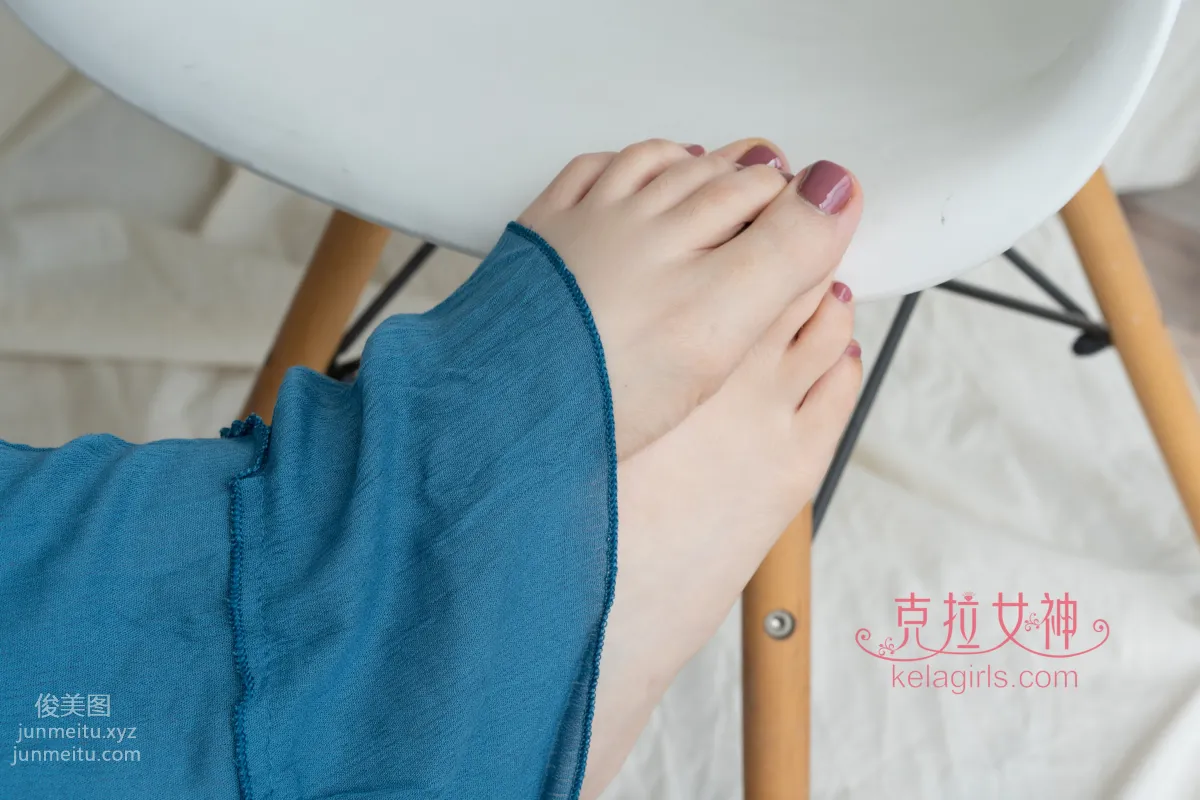 [KeLaGirls克拉女神] 2019.10.30《玉足添香》百琳 page 42
