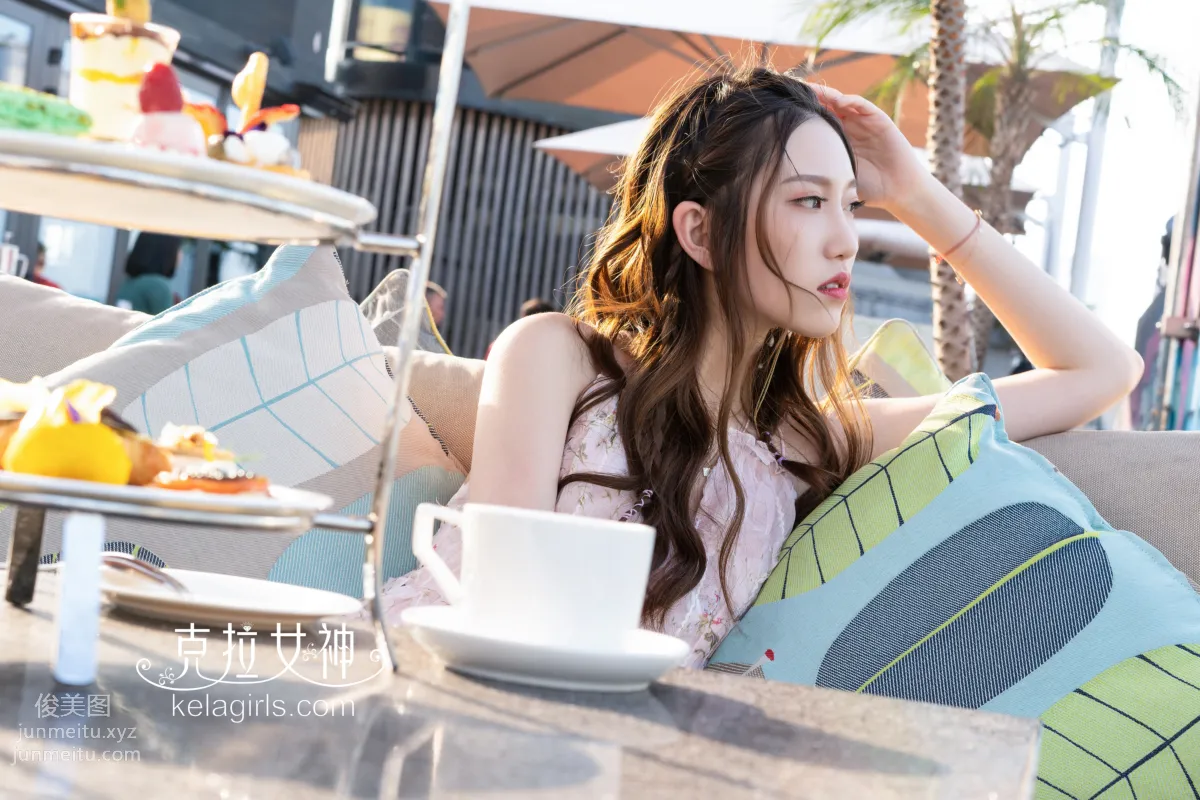 [KeLaGirls克拉女神] 2019.12.20《邂逅外滩》芊芊 page 8