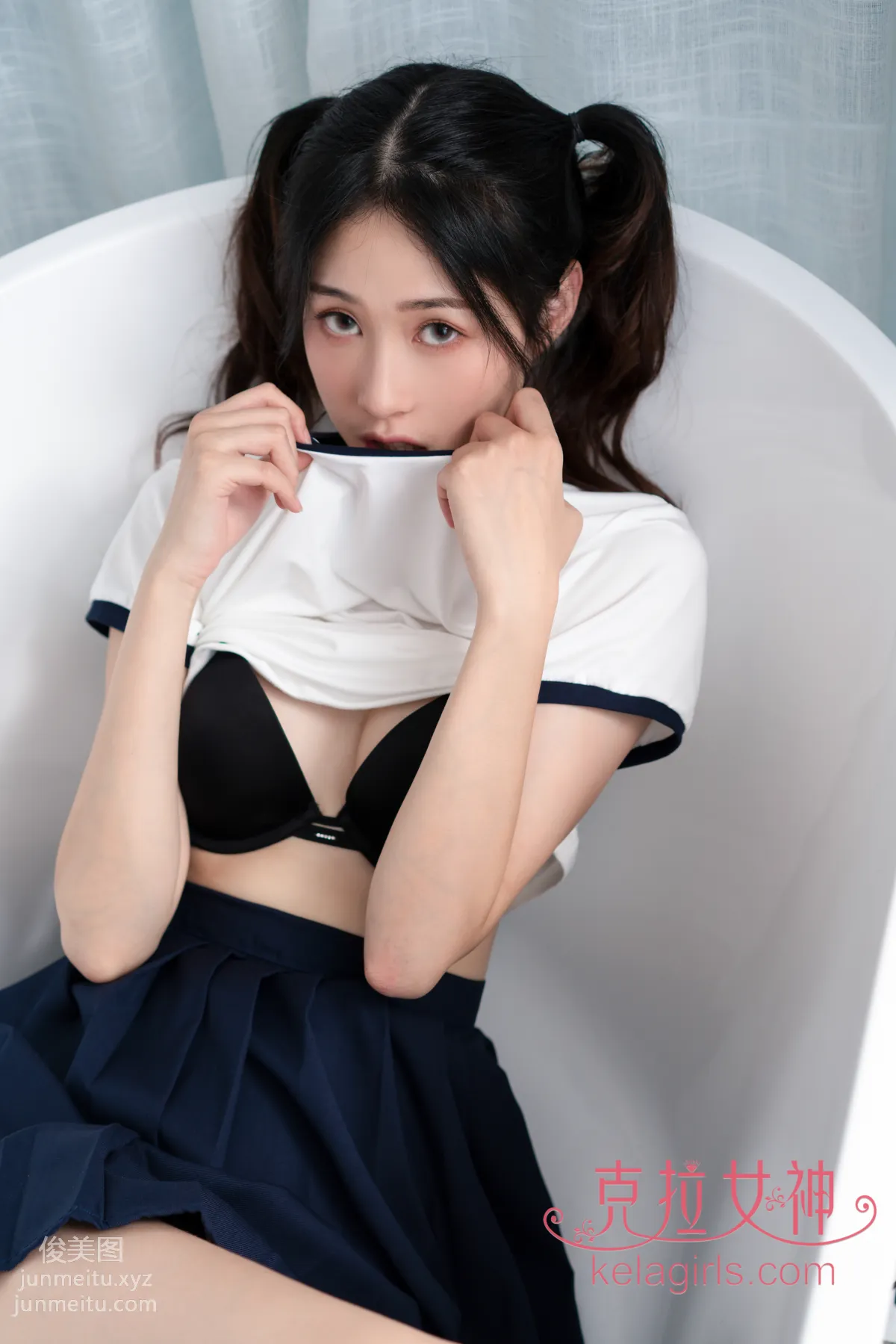 [KelaGirls克拉女神] 2020.07.24《学妹の蕾丝T裤》苏棠 page 19