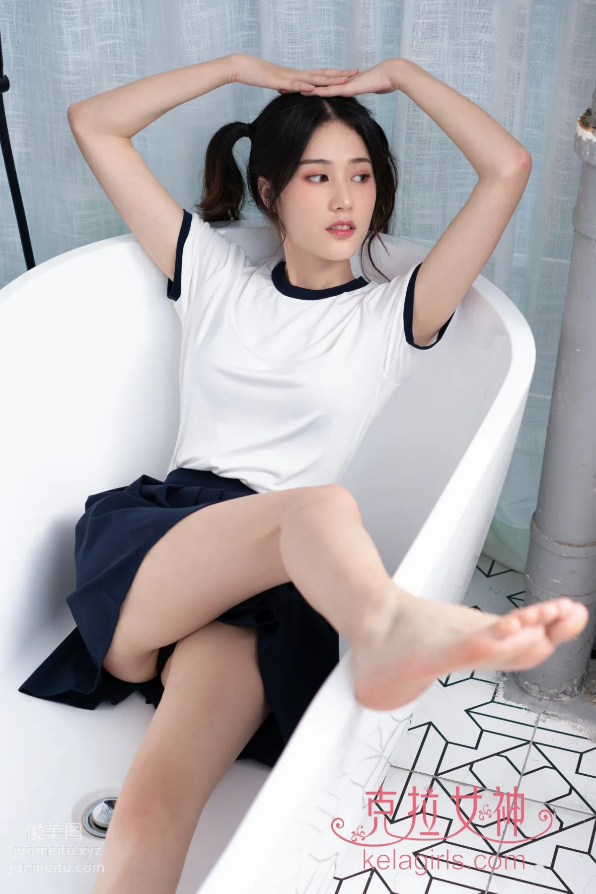 [KelaGirls克拉女神] 2020.07.24《学妹の蕾丝T裤》苏棠 page 12