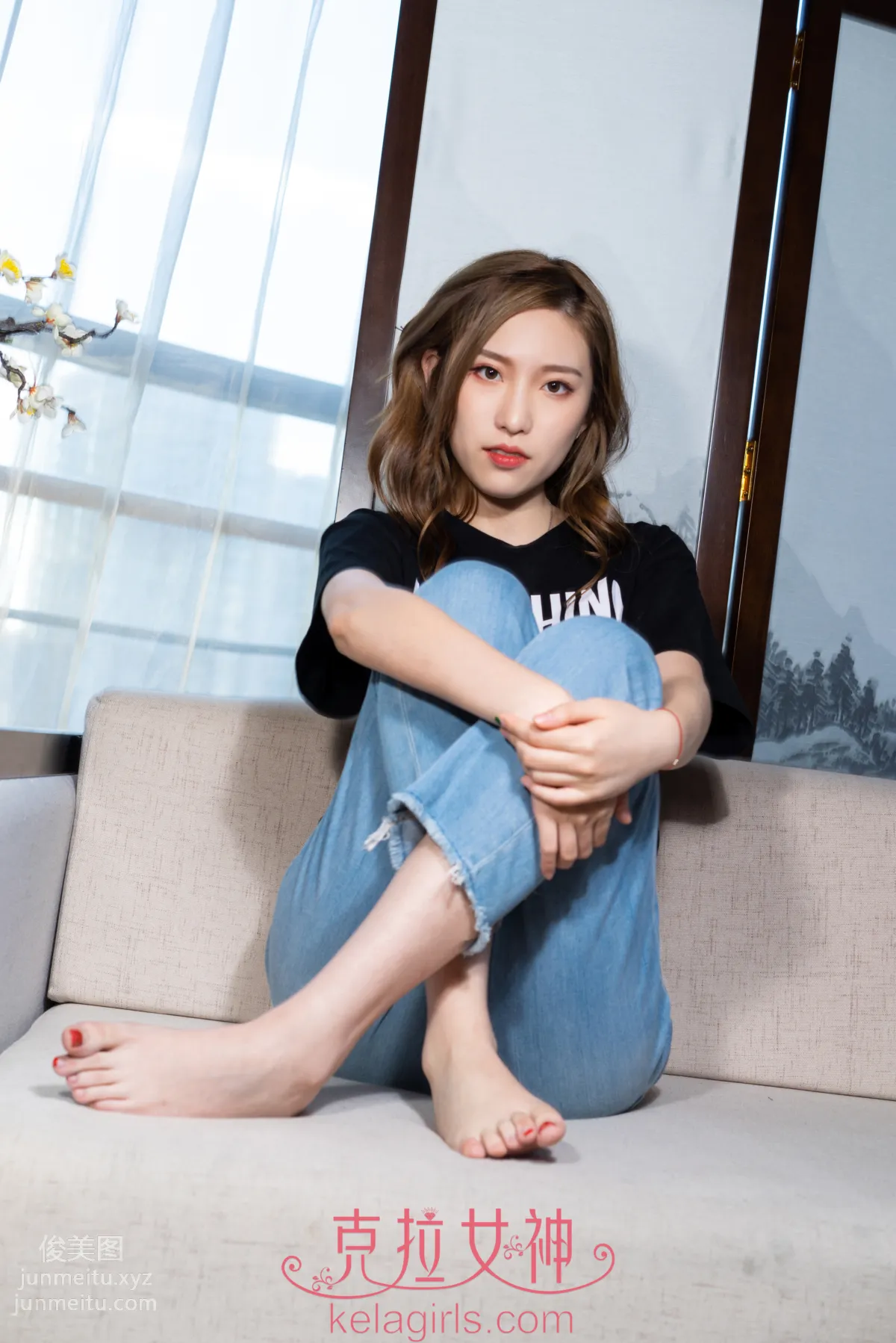 [KelaGirls克拉女神] 2020.07.29《捻脚红尖》芊芊 page 5