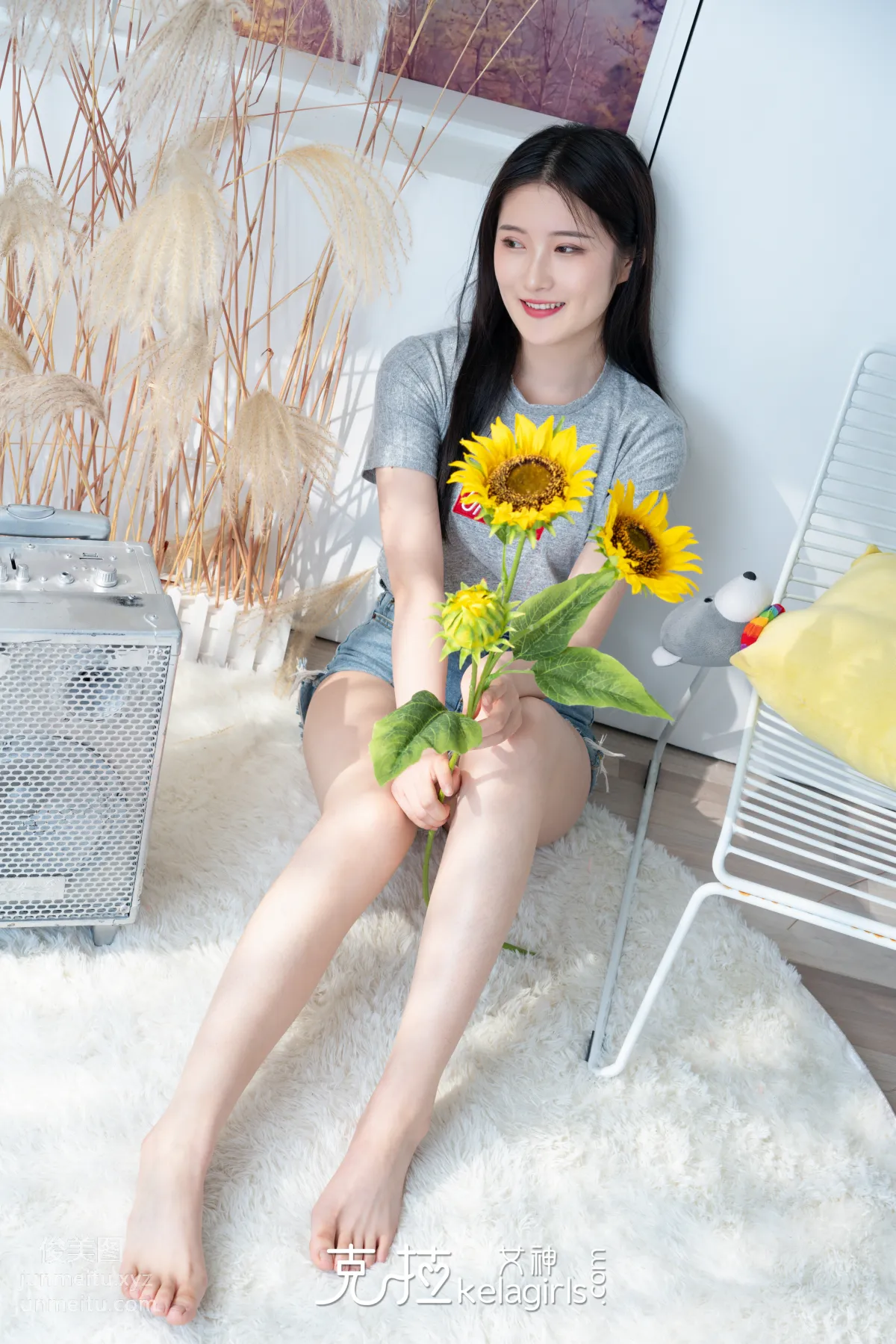 [Kelagirls克拉女神]2021.05.19《萌妹人字拖》嘉萌[23P] page 8