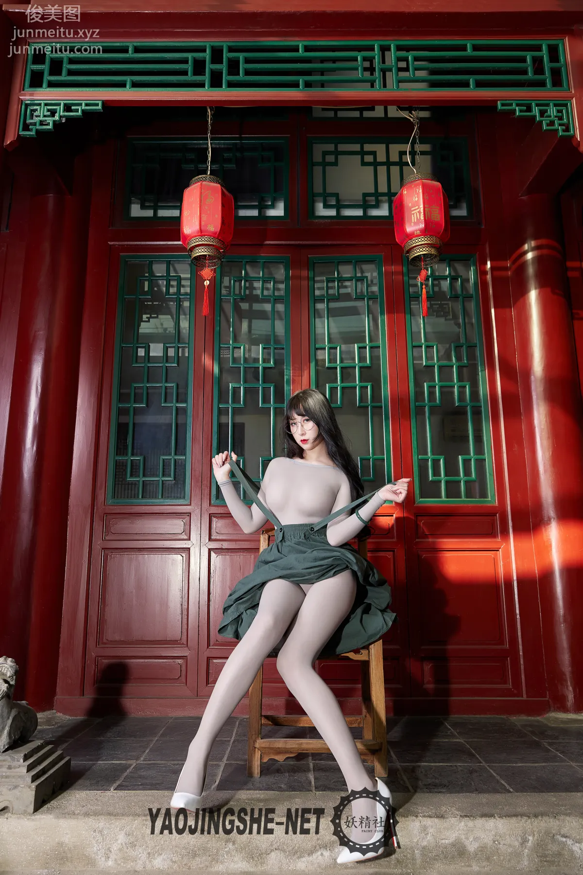 [FAIRY CLUB妖精社] 2019.10.07 V1905《禁锢在屋檐下》焦艺-极品无内丝V系列 page 5