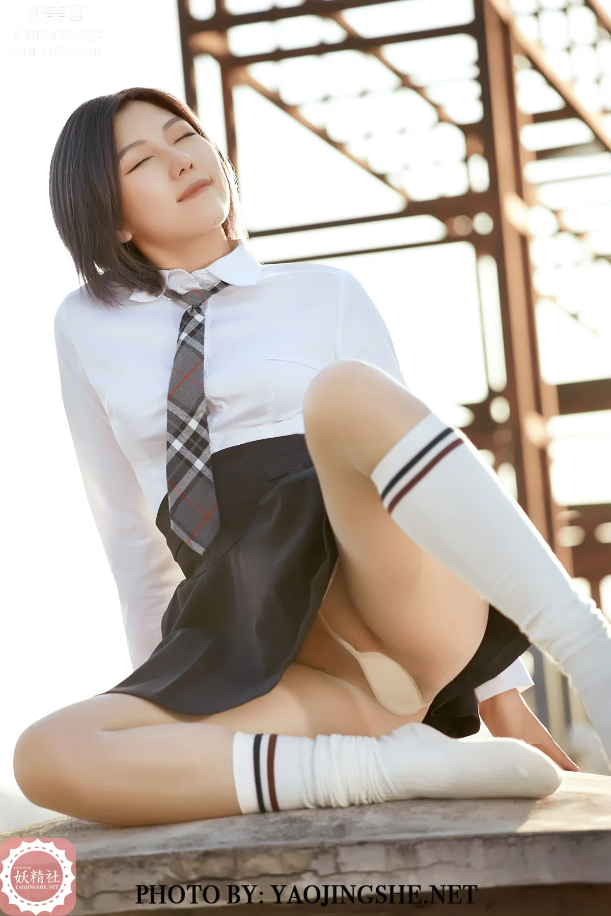 [FAIRY CLUB妖精社] 2020.01.07 V2002《望京》菊花-极品无内丝V系列 page 24