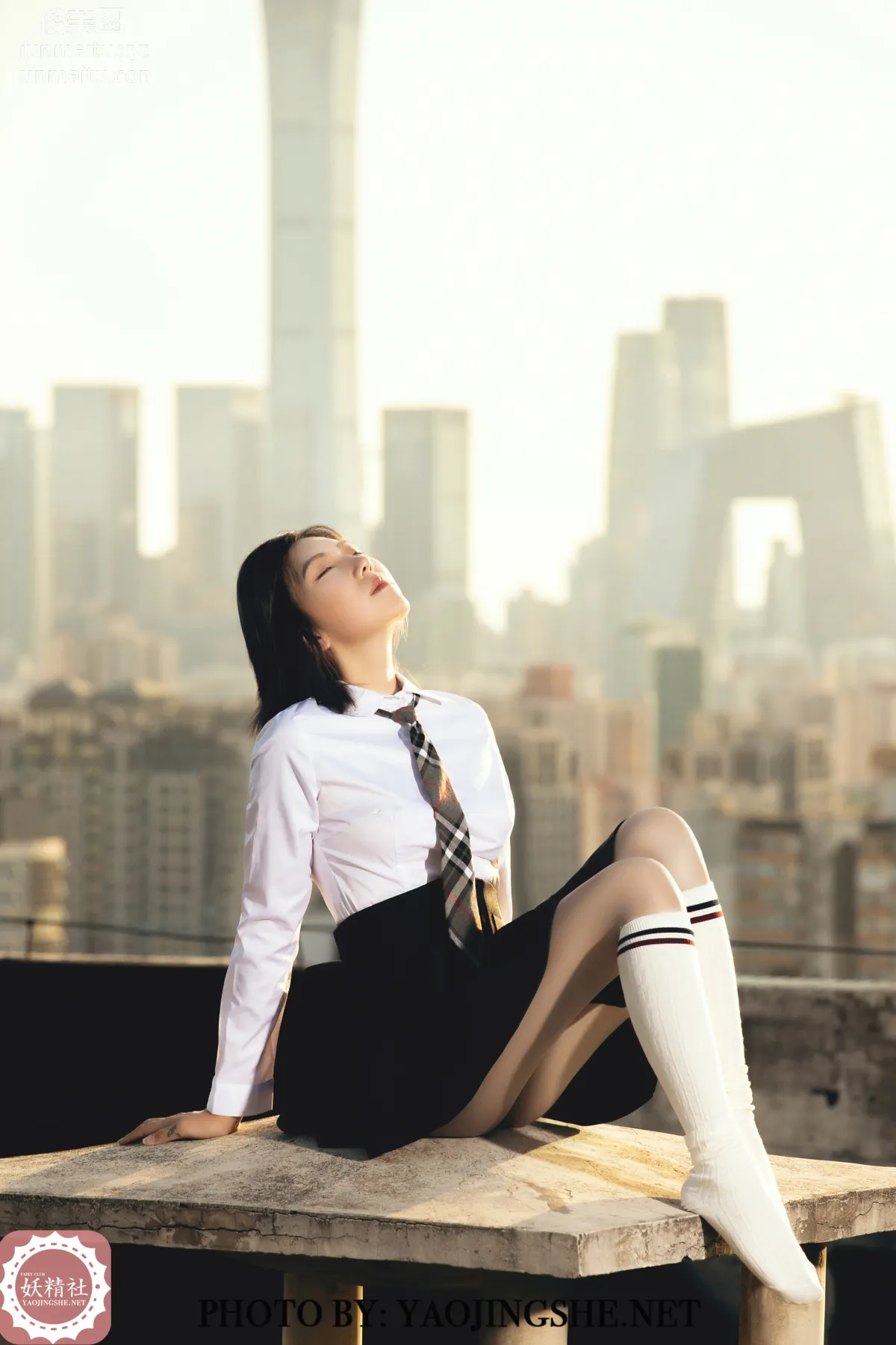 [FAIRY CLUB妖精社] 2020.01.15 V2003《谁困住了我的菊花》菊花-极品无内丝V系列 page 20