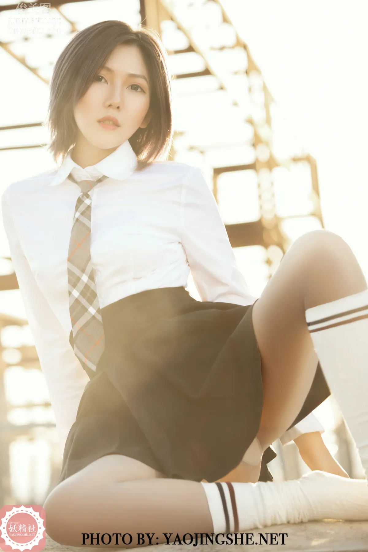 [FAIRY CLUB妖精社] 2020.01.15 V2003《谁困住了我的菊花》菊花-极品无内丝V系列 page 21