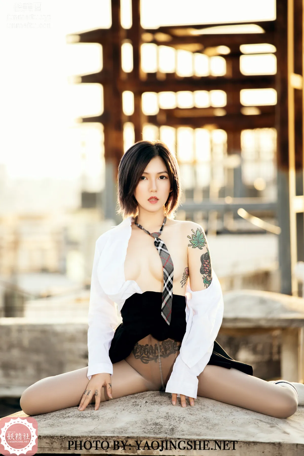 [FAIRY CLUB妖精社] 2020.01.15 V2003《谁困住了我的菊花》菊花-极品无内丝V系列 page 25