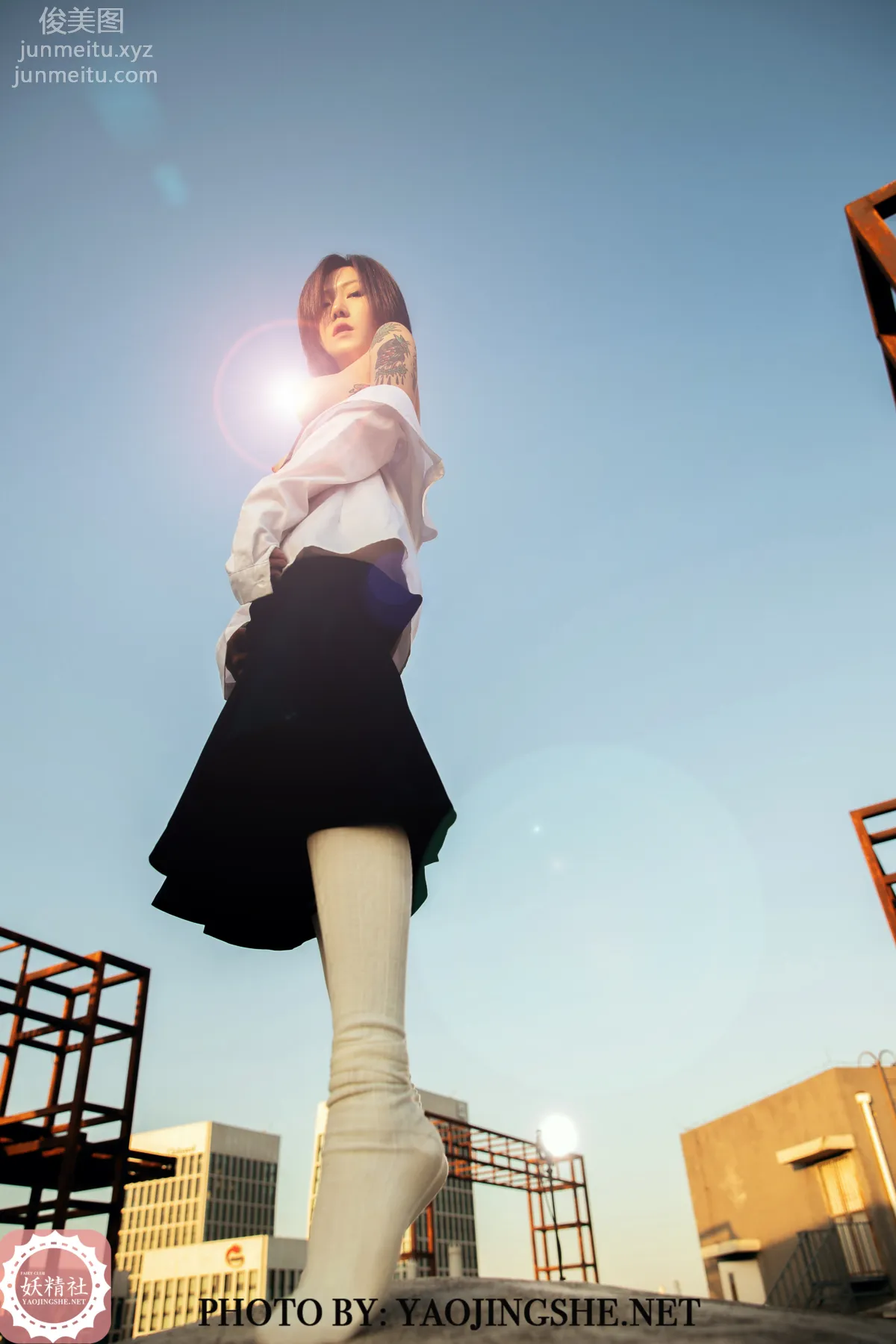 [FAIRY CLUB妖精社] 2020.01.15 V2003《谁困住了我的菊花》菊花-极品无内丝V系列 page 31