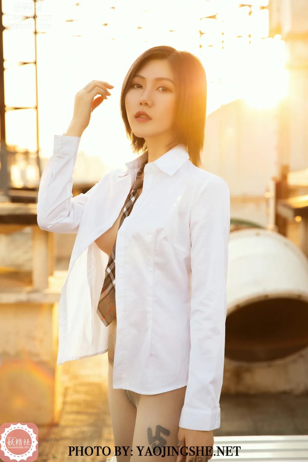 [FAIRY CLUB妖精社] 2020.01.15 V2003《谁困住了我的菊花》菊花-极品无内丝V系列 page 32