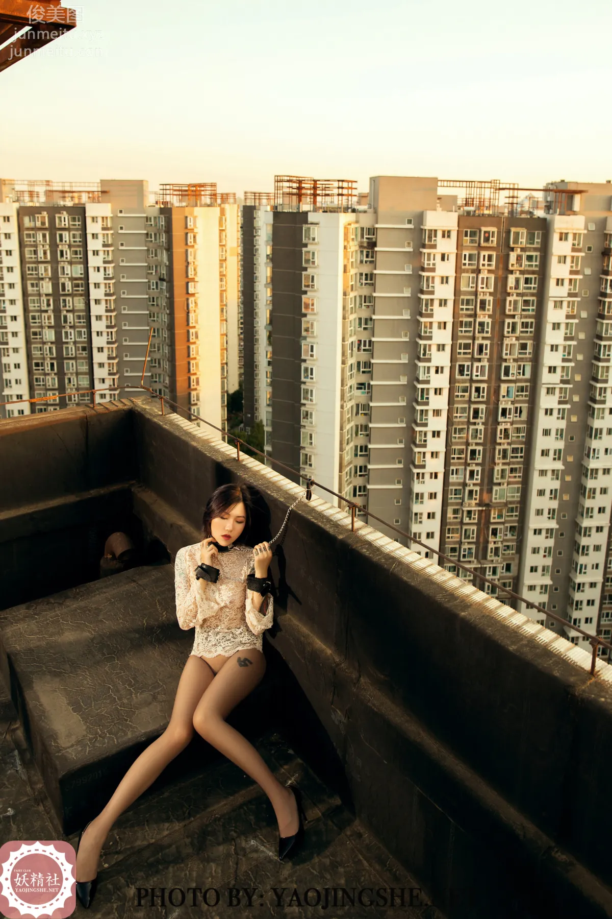 [FAIRY CLUB妖精社] 2020.01.15 V2003《谁困住了我的菊花》菊花-极品无内丝V系列 page 36