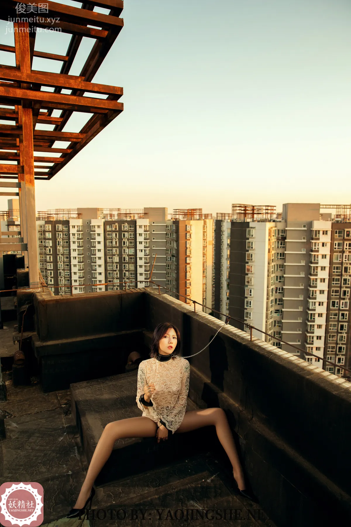 [FAIRY CLUB妖精社] 2020.01.15 V2003《谁困住了我的菊花》菊花-极品无内丝V系列 page 37