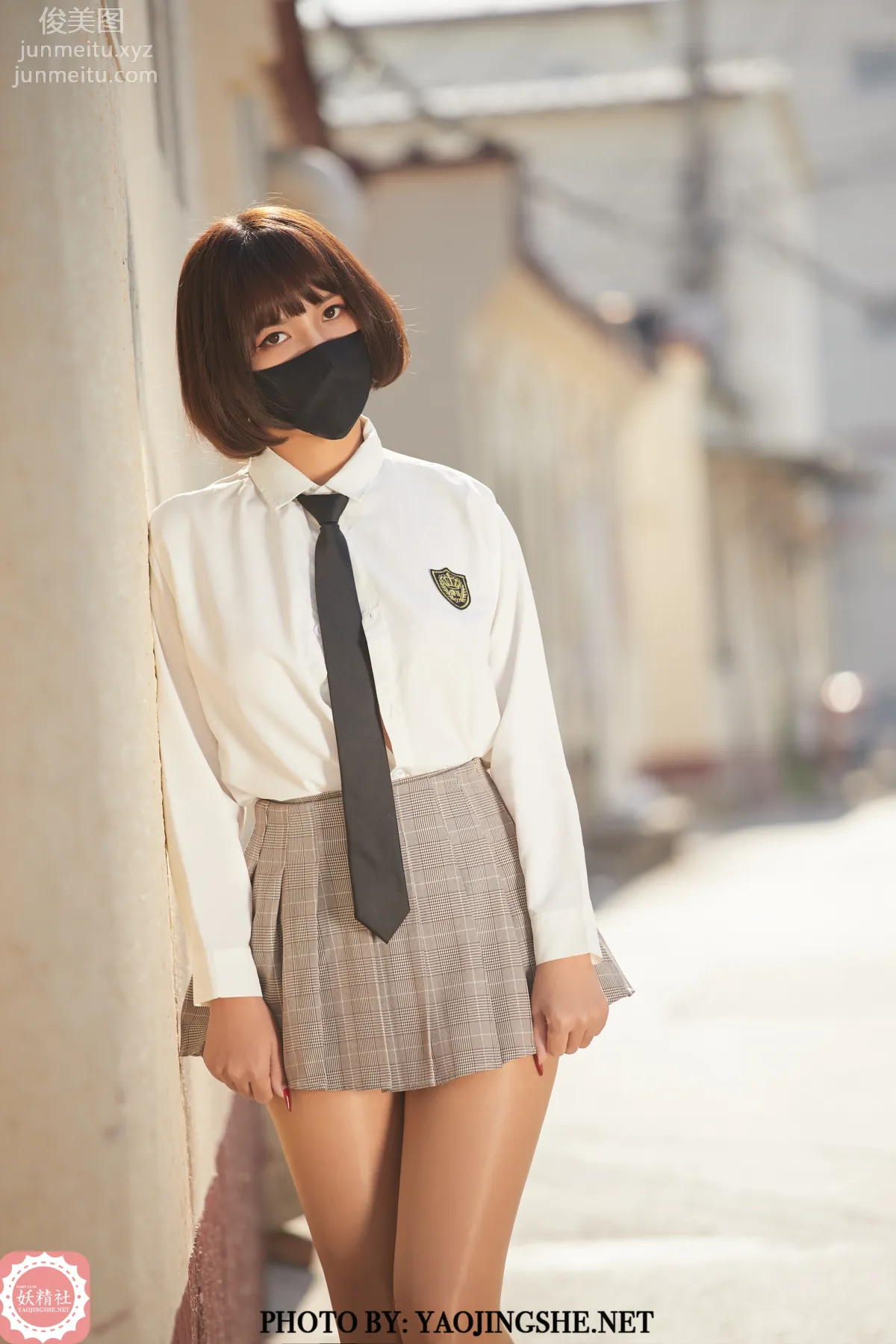 [FAIRY CLUB妖精社] 2021.06.24 T2123《胡同里的学妹》唐飞飞-极品无内丝T系列 page 22