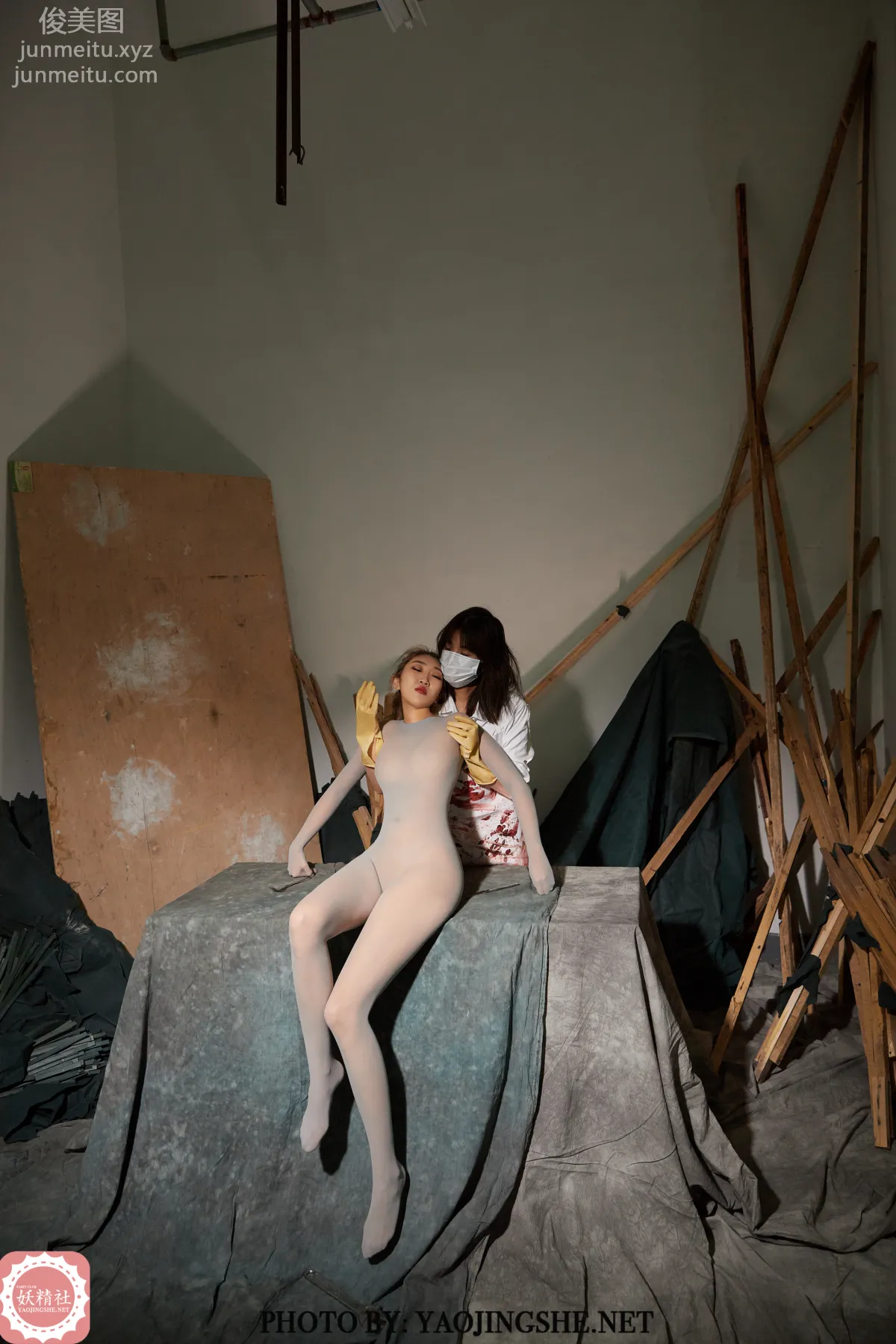 [FAIRY CLUB妖精社] 2021.05.01 B2106《苏伟-雨夜追凶之羔羊》-极品无内丝B系列 page 35