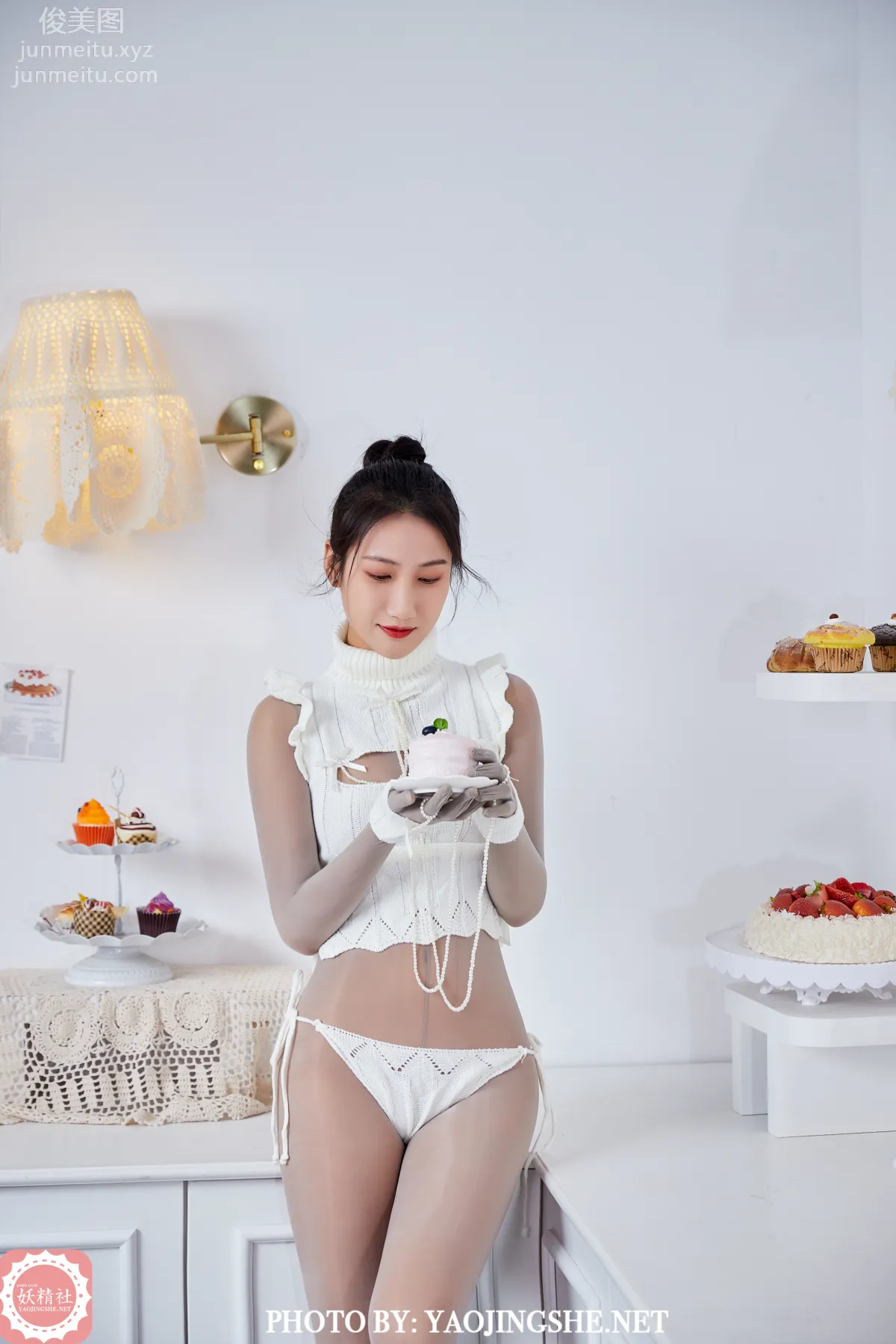 [FAIRY CLUB妖精社] 2021.05.01 B2107《思文-连身五指袜小公主》-极品无内丝B系列 page 4
