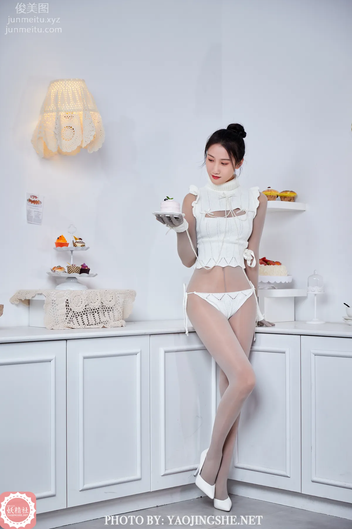 [FAIRY CLUB妖精社] 2021.05.01 B2107《思文-连身五指袜小公主》-极品无内丝B系列 page 6