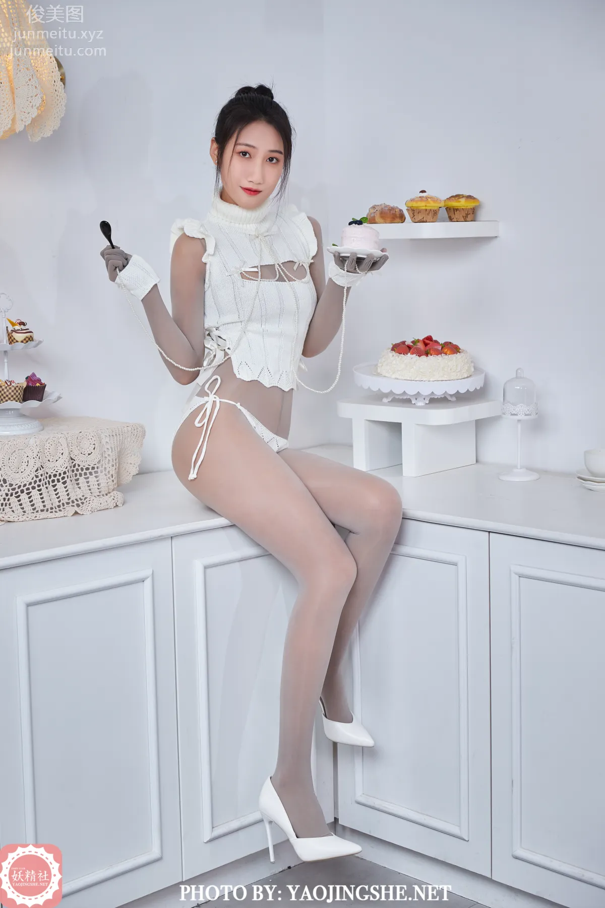 [FAIRY CLUB妖精社] 2021.05.01 B2107《思文-连身五指袜小公主》-极品无内丝B系列 page 10