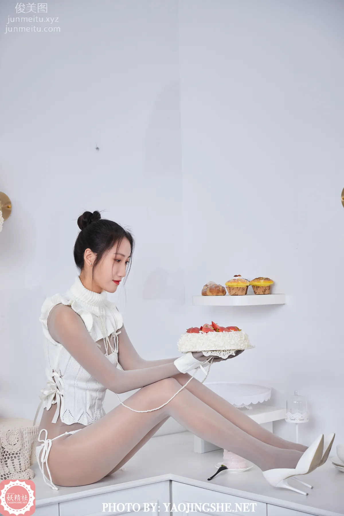 [FAIRY CLUB妖精社] 2021.05.01 B2107《思文-连身五指袜小公主》-极品无内丝B系列 page 13