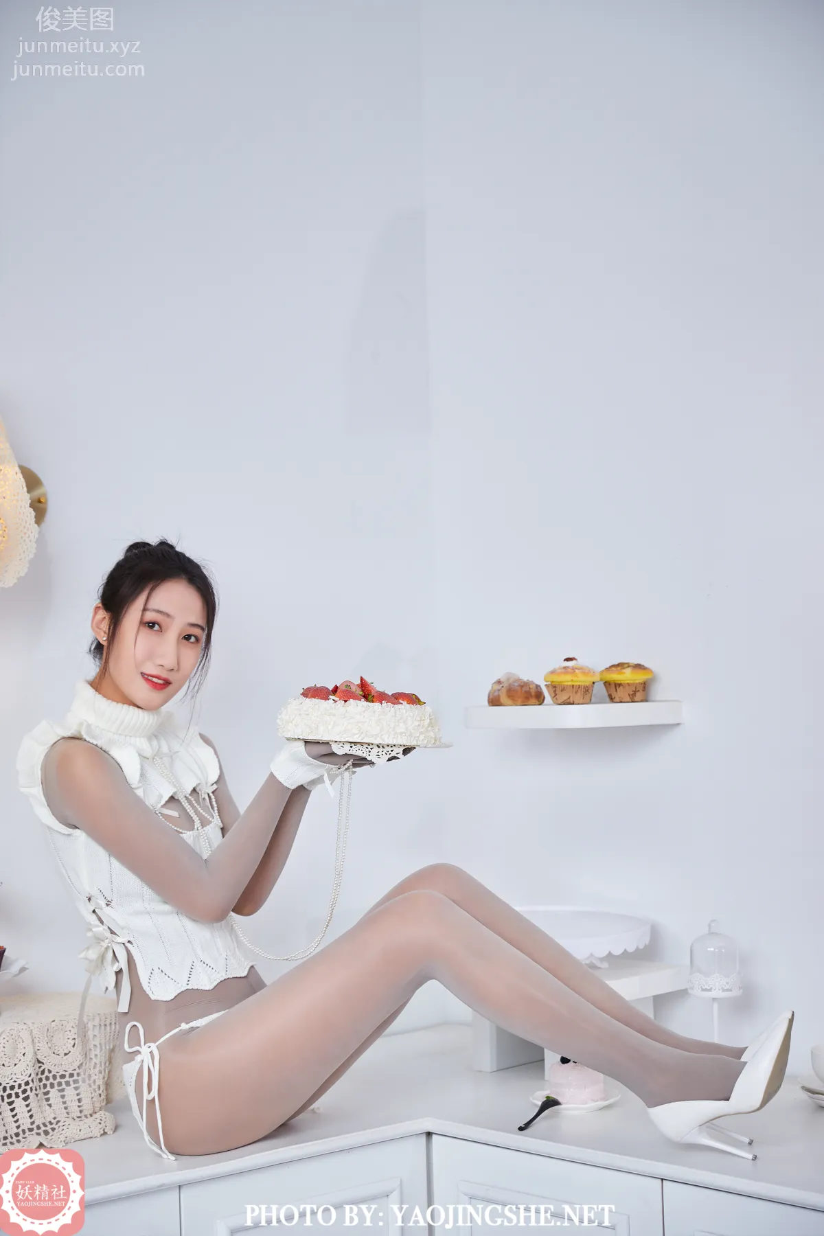 [FAIRY CLUB妖精社] 2021.05.01 B2107《思文-连身五指袜小公主》-极品无内丝B系列 page 14