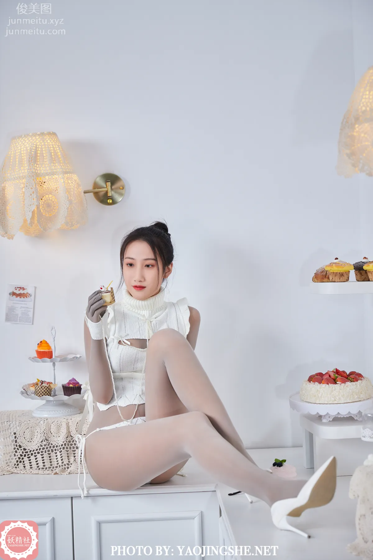 [FAIRY CLUB妖精社] 2021.05.01 B2107《思文-连身五指袜小公主》-极品无内丝B系列 page 17