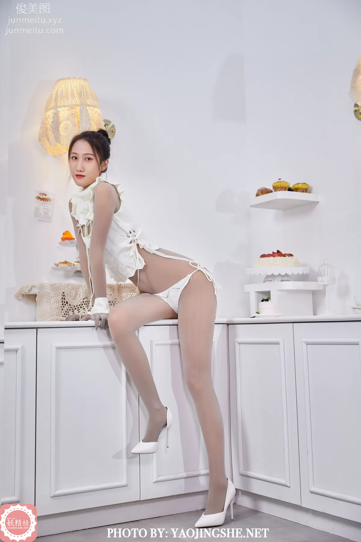 [FAIRY CLUB妖精社] 2021.05.01 B2107《思文-连身五指袜小公主》-极品无内丝B系列 page 21