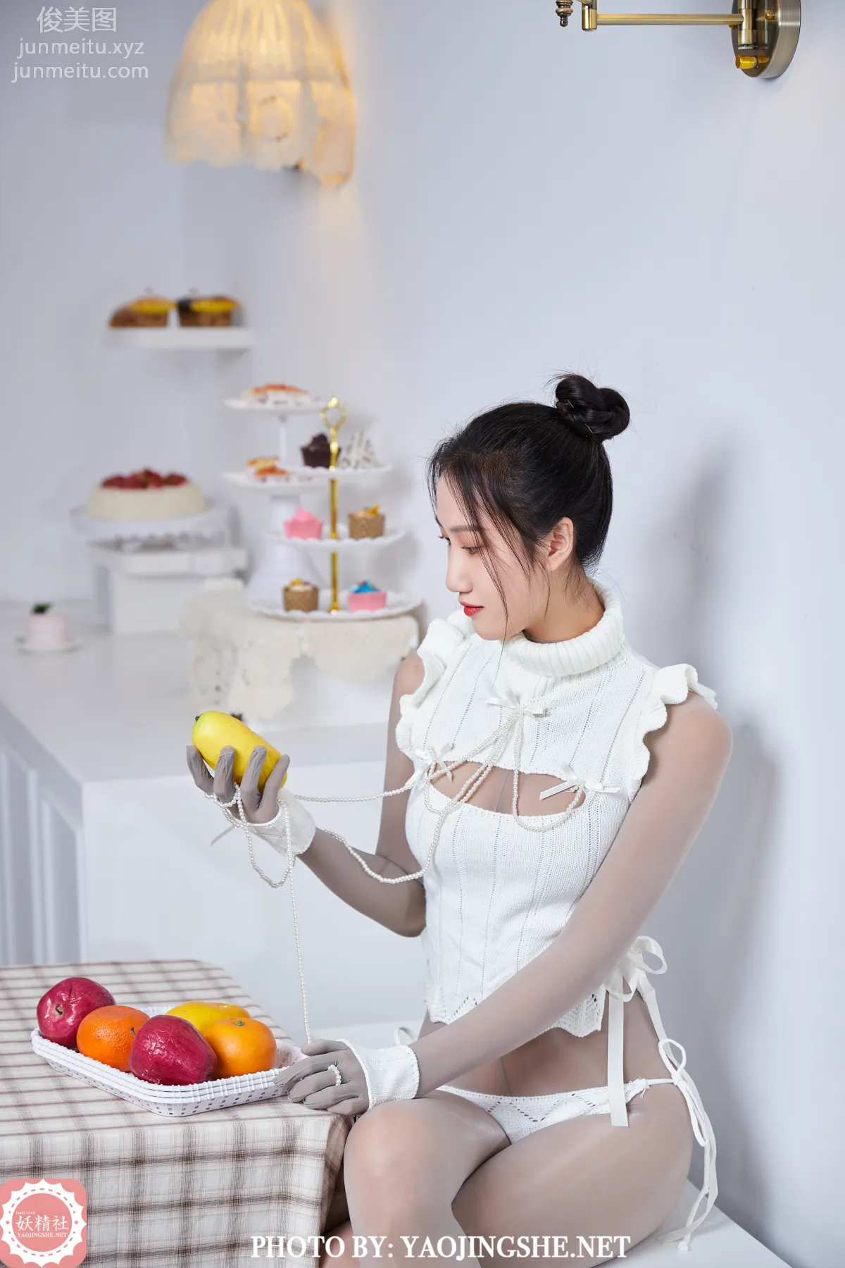 [FAIRY CLUB妖精社] 2021.05.01 B2107《思文-连身五指袜小公主》-极品无内丝B系列 page 23