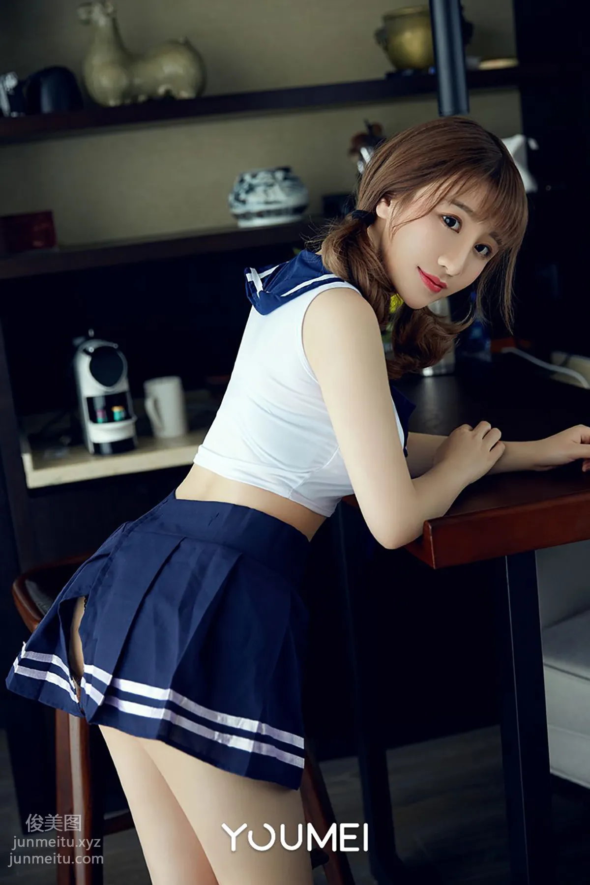 [YouMei尤美]2018.10.16 VOL.066 学妹の情窦初开 绯月樱-Cherry page 5