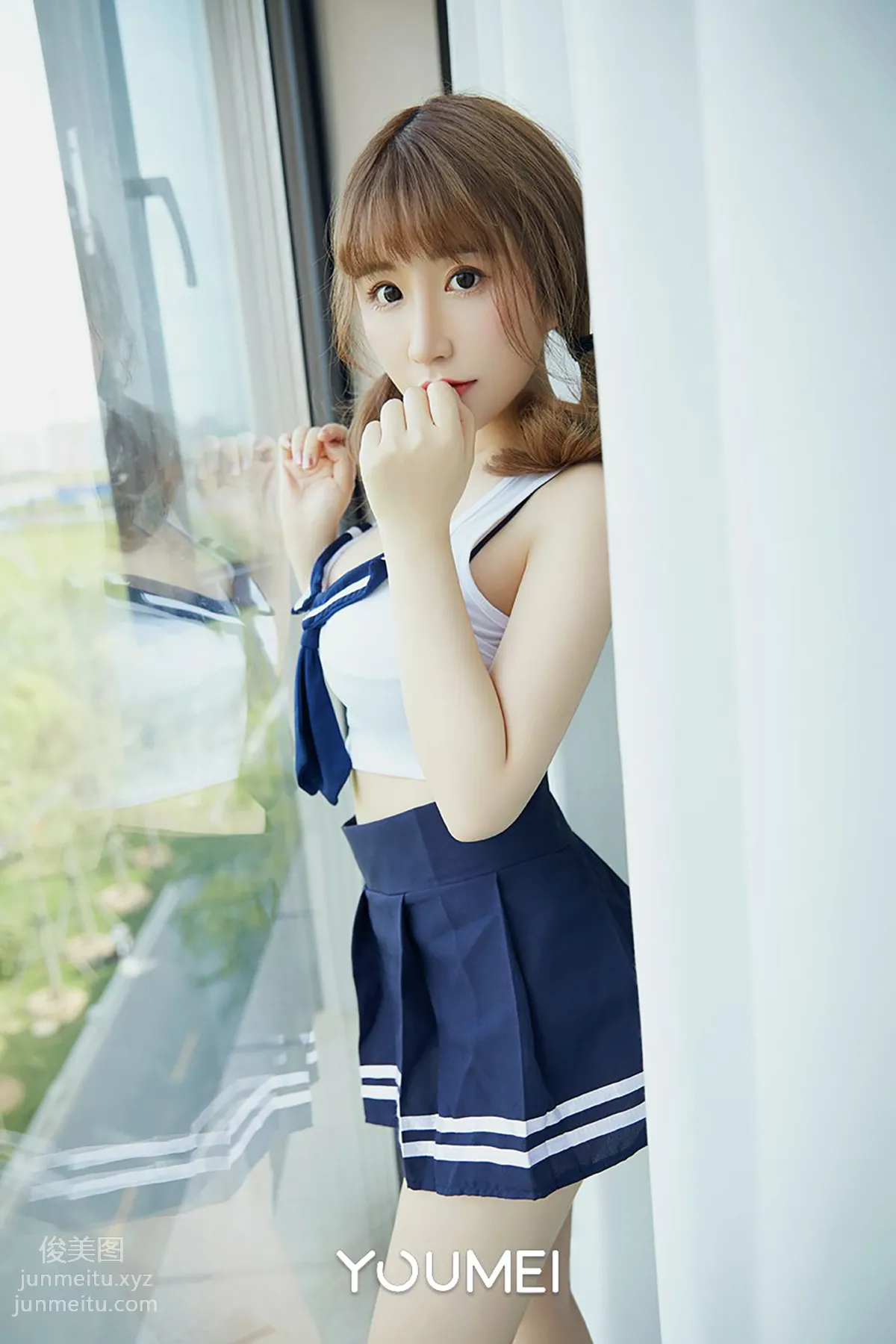 [YouMei尤美]2018.10.16 VOL.066 学妹の情窦初开 绯月樱-Cherry page 15