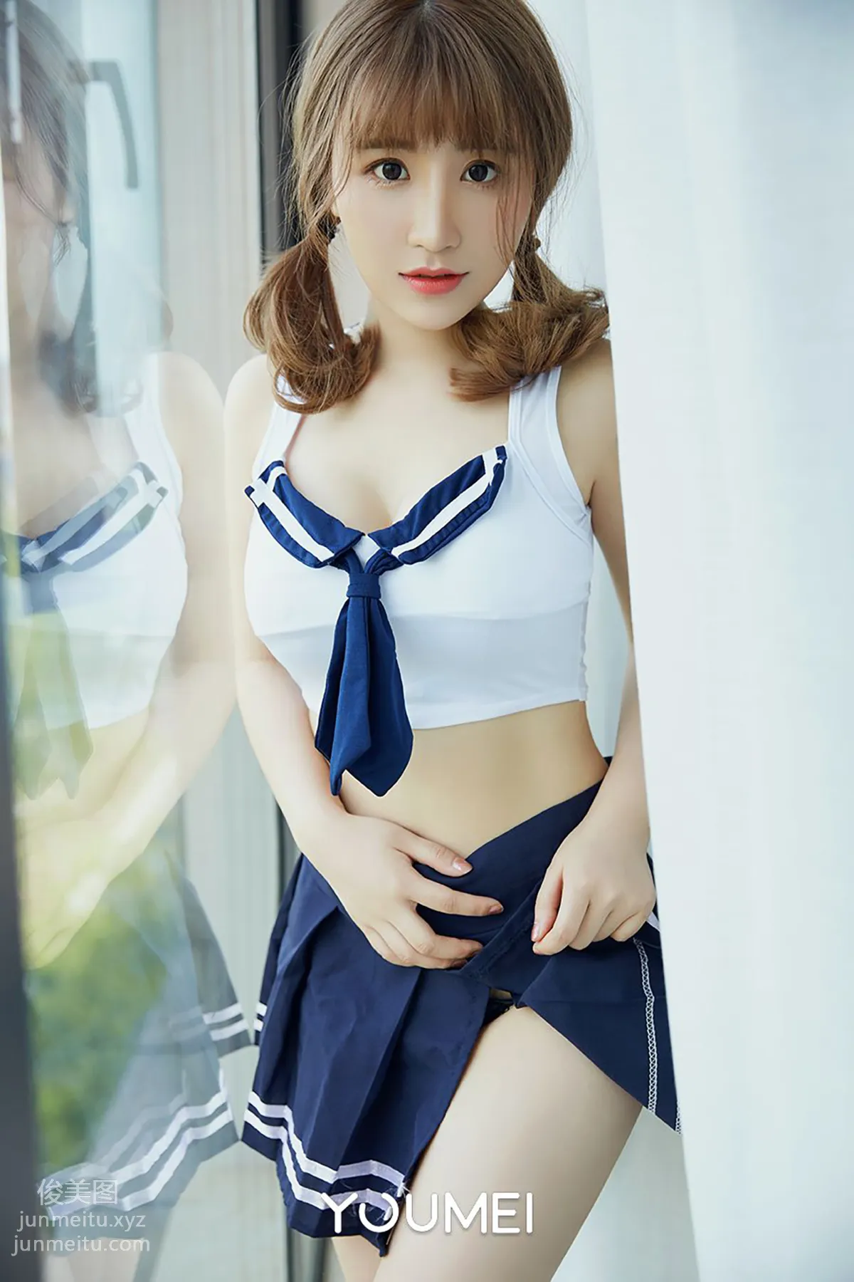 [YouMei尤美]2018.10.16 VOL.066 学妹の情窦初开 绯月樱-Cherry page 17