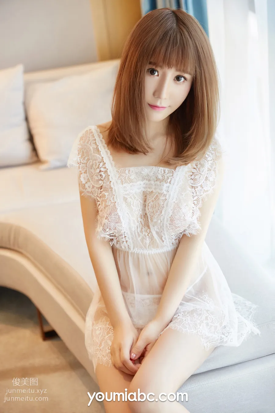 [YouMi尤蜜]2018.07.02 纯白蕾丝 绯月樱.Cherry[30P] page 3